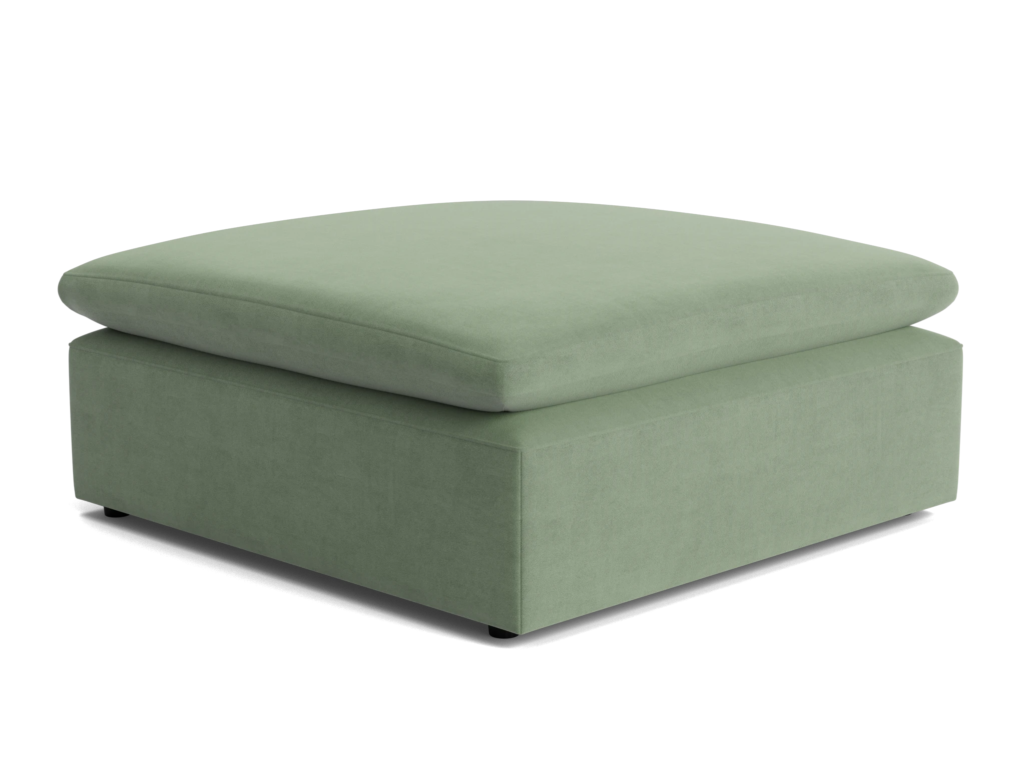 bryant slipcovered ottoman royale sage