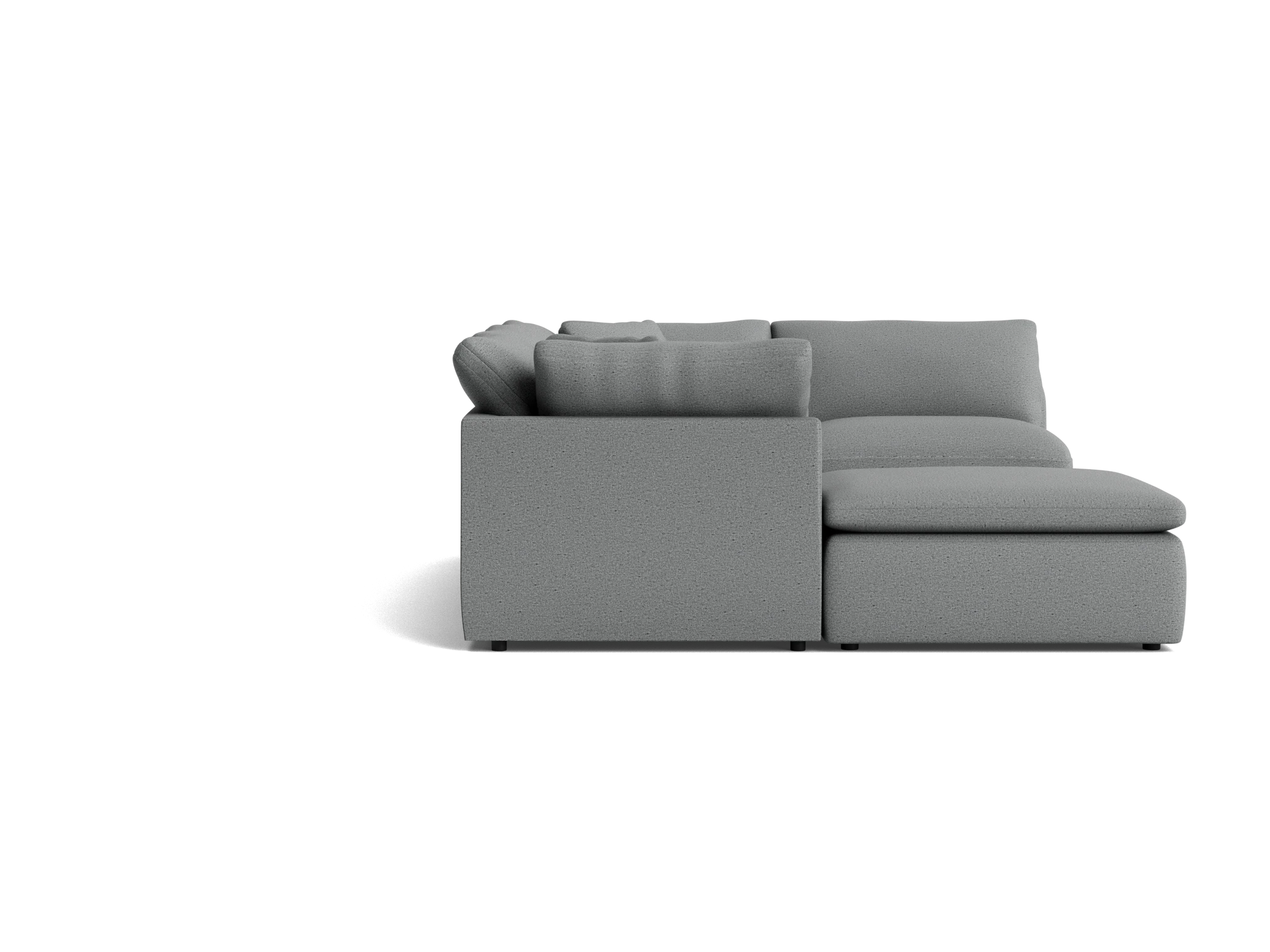 bryant slipcovered modular sofa bumper sectional essence ash