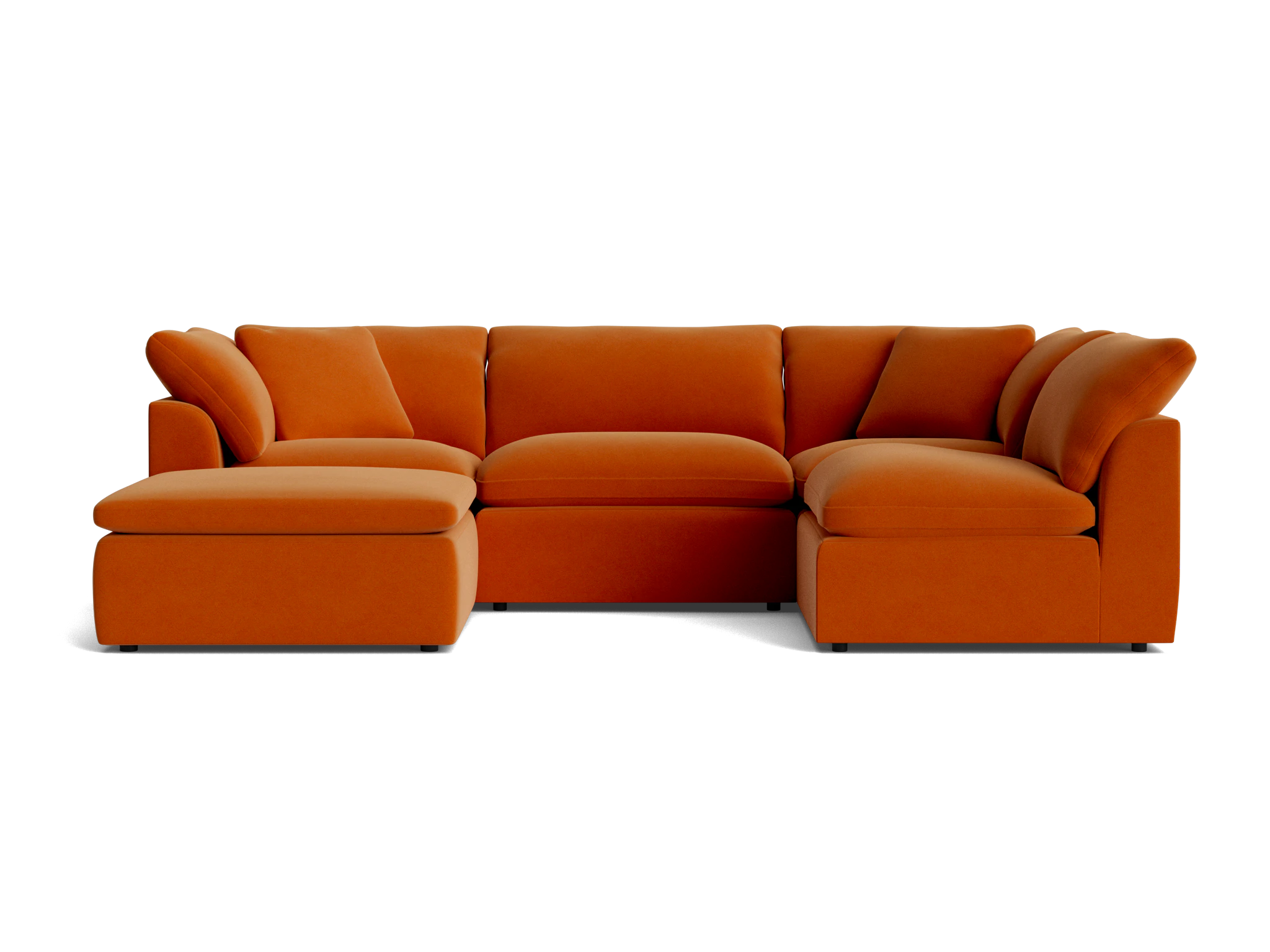 bryant slipcovered modular sofa bumper sectional royale hacienda