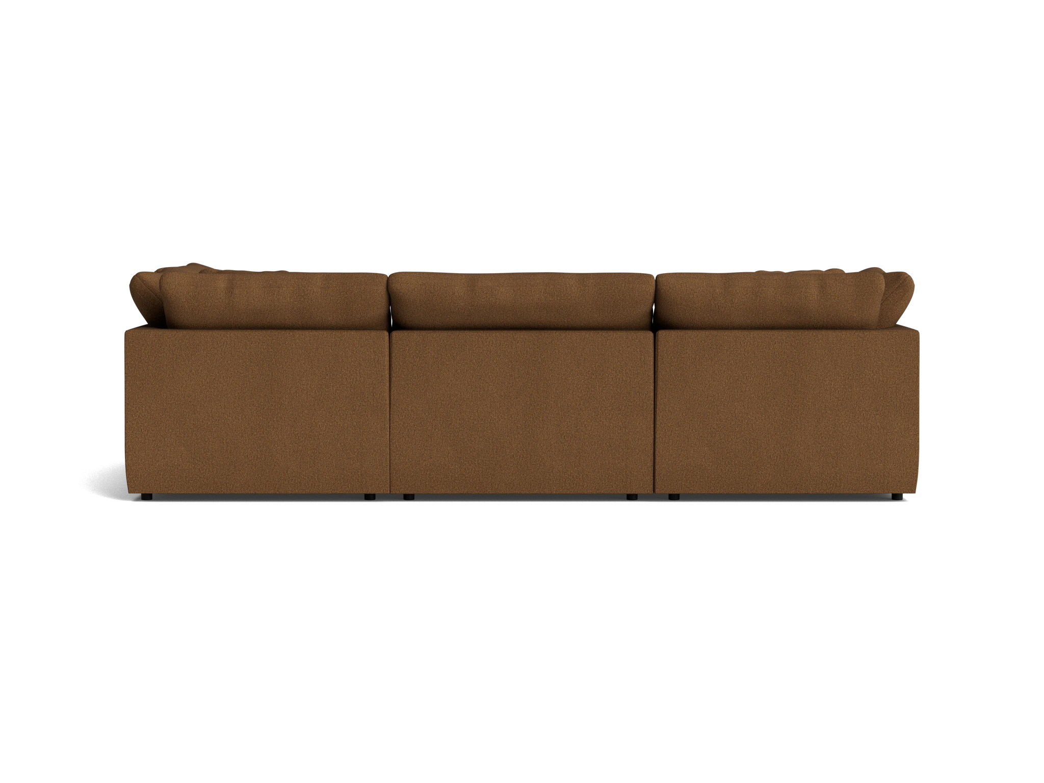 bryant slipcovered modular sofa bumper sectional faithful mocha