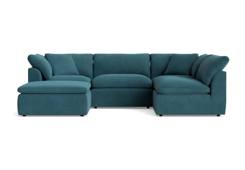 bryant slipcovered modular sofa bumper sectional royale pantone tapestry