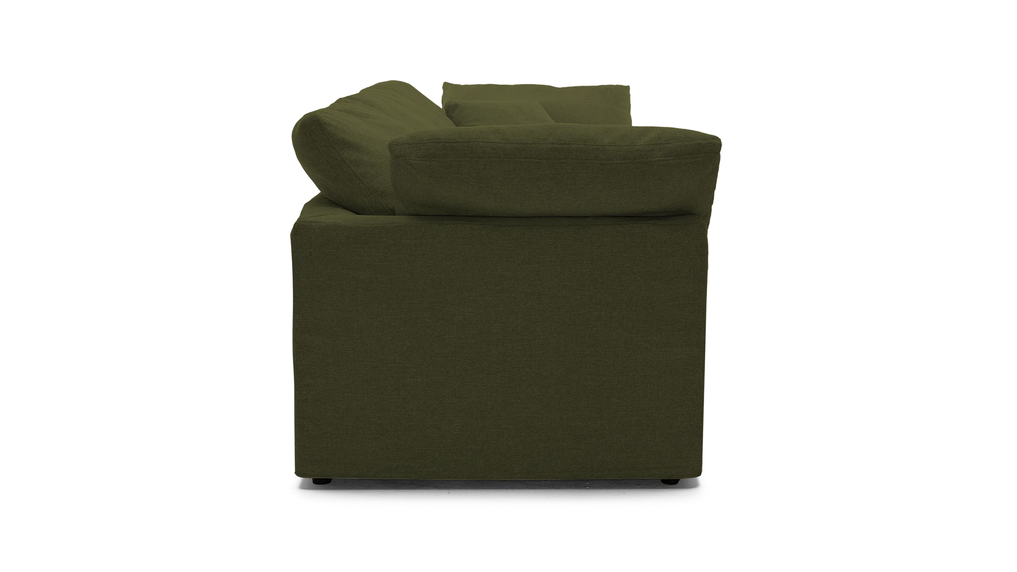 bryant slipcovered modular sofa faithful olive