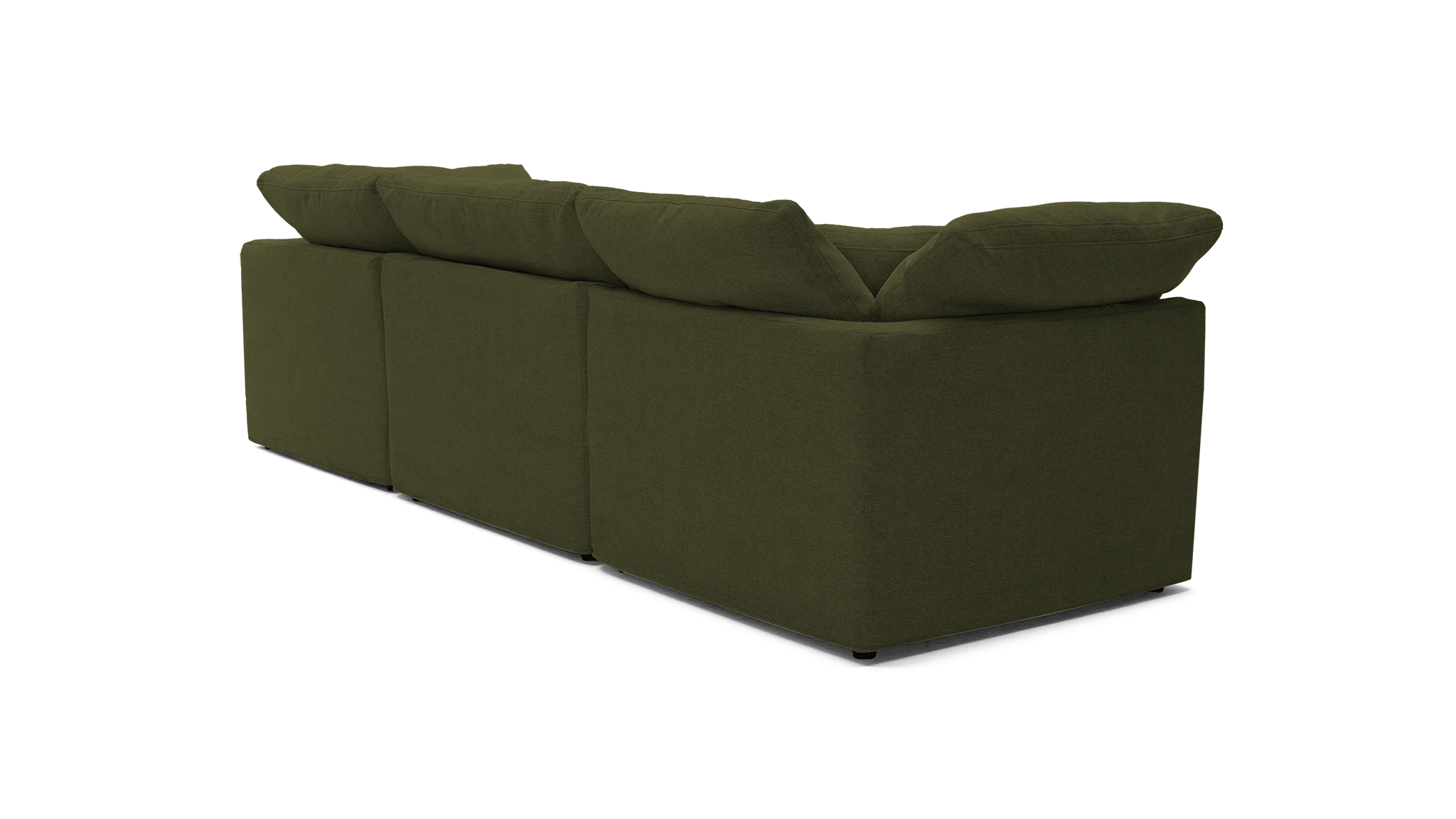 bryant slipcovered modular sofa faithful olive