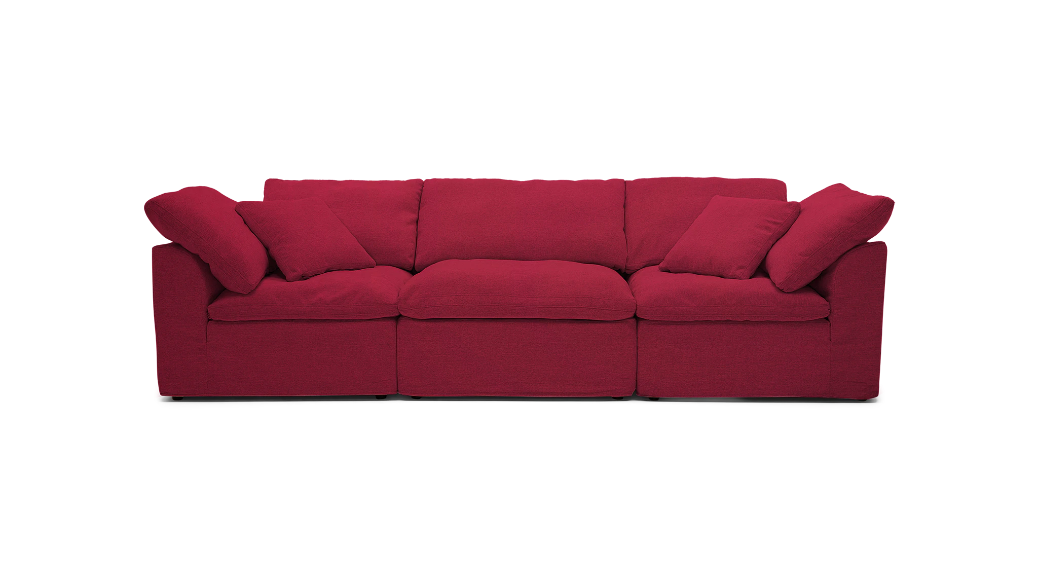 bryant slipcovered modular sofa royale berry