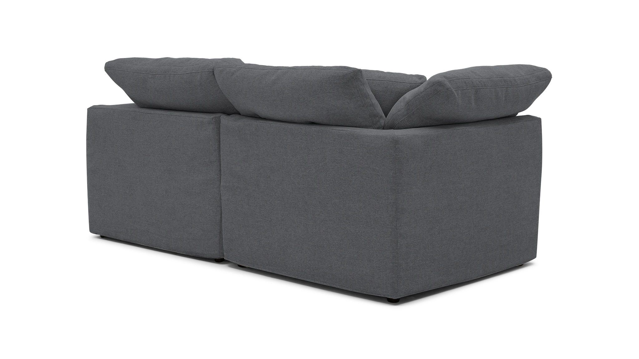 bryant slipcovered modular loveseat essence ash