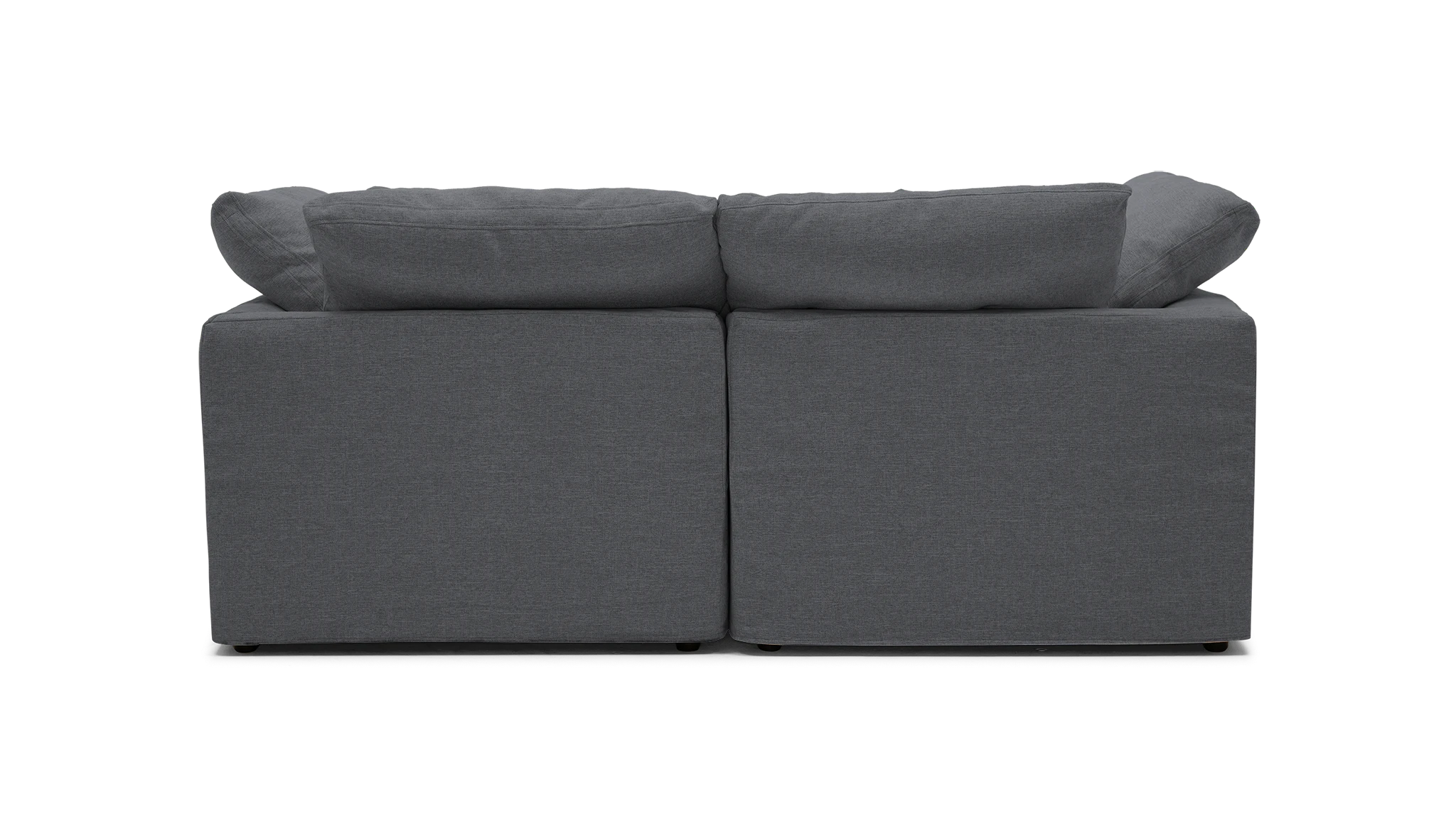 bryant slipcovered modular loveseat essence ash