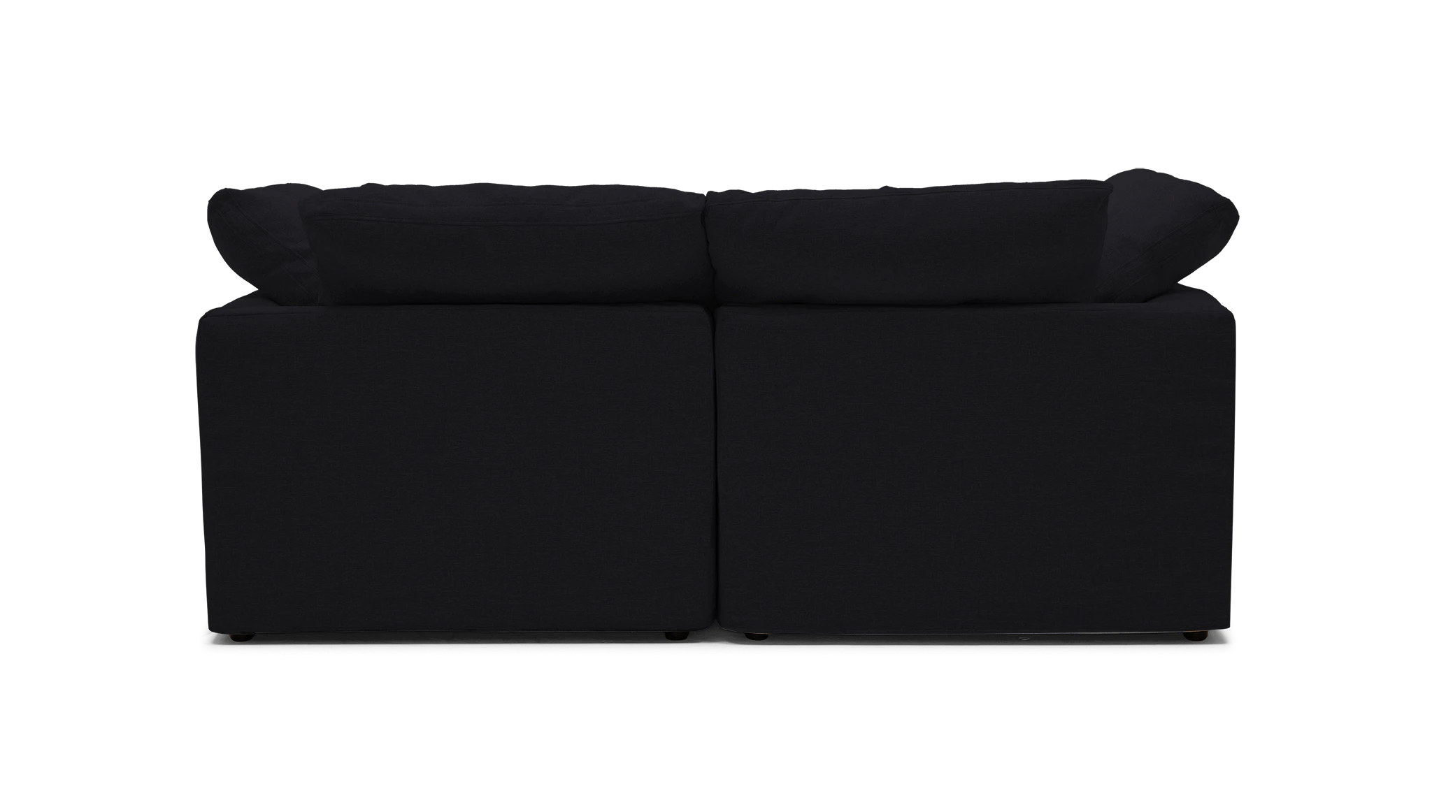 bryant slipcovered modular loveseat royale gunmetal