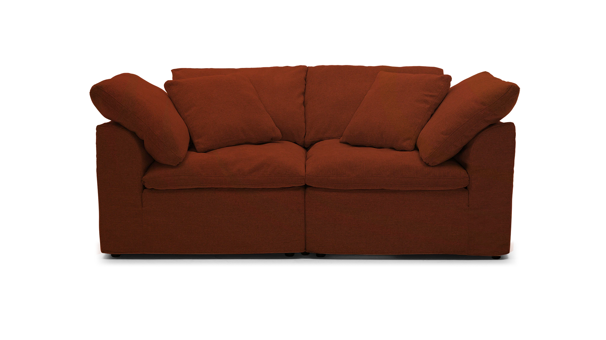 bryant slipcovered modular loveseat royale hacienda