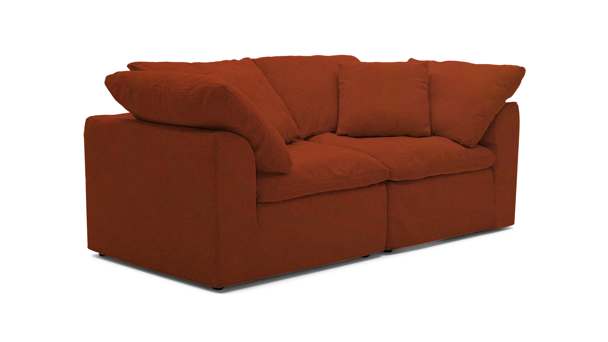 bryant slipcovered modular loveseat royale hacienda