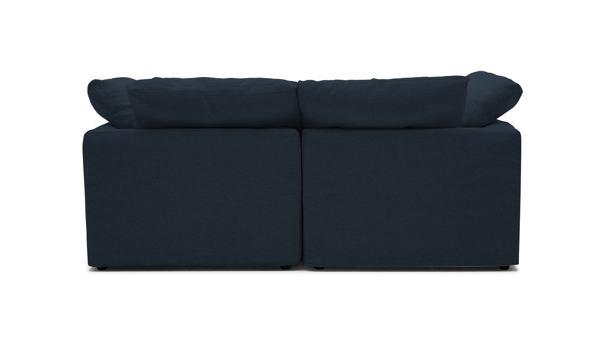 bryant slipcovered modular loveseat faithful indigo