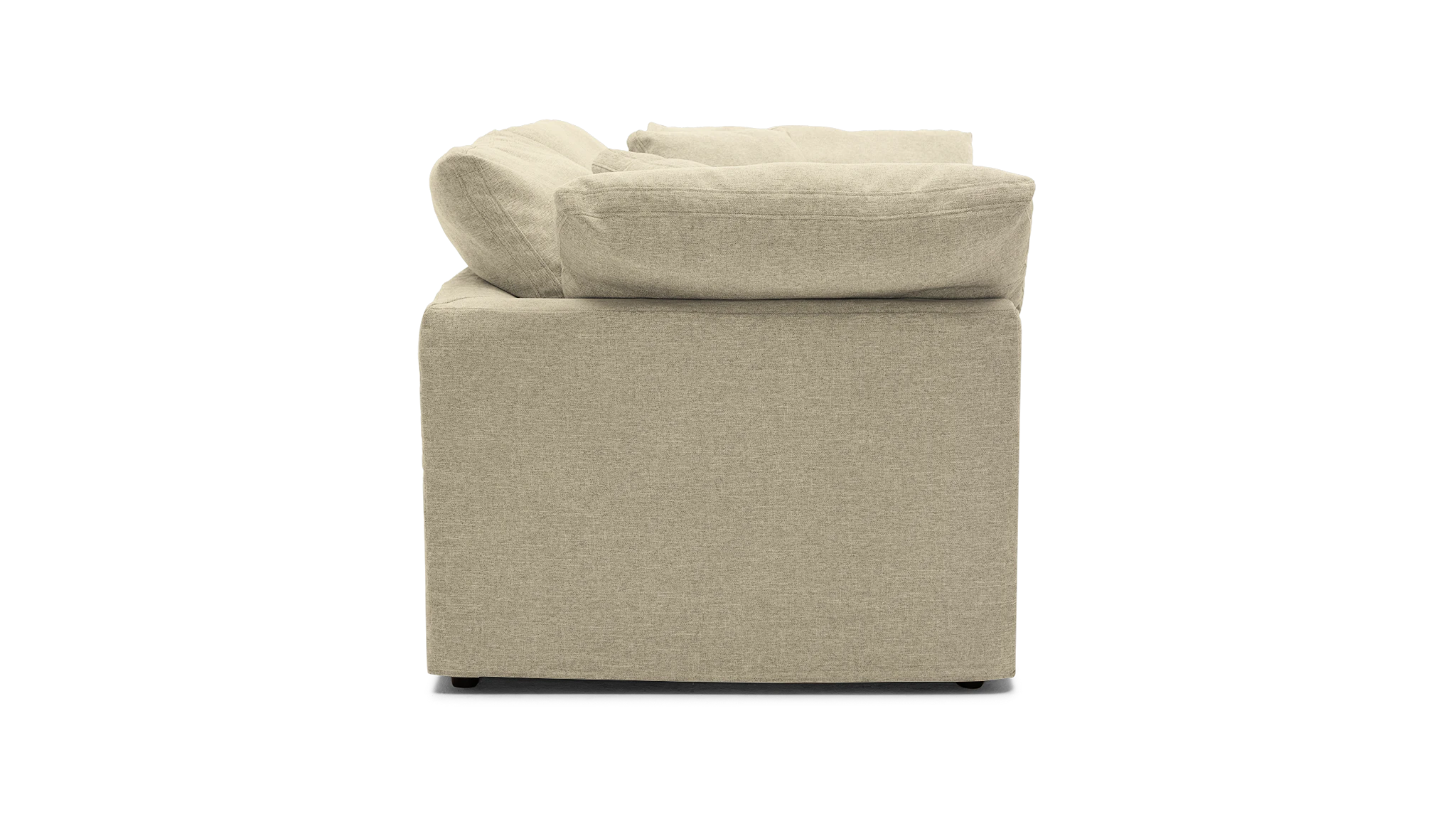 bryant slipcovered modular loveseat royale sand