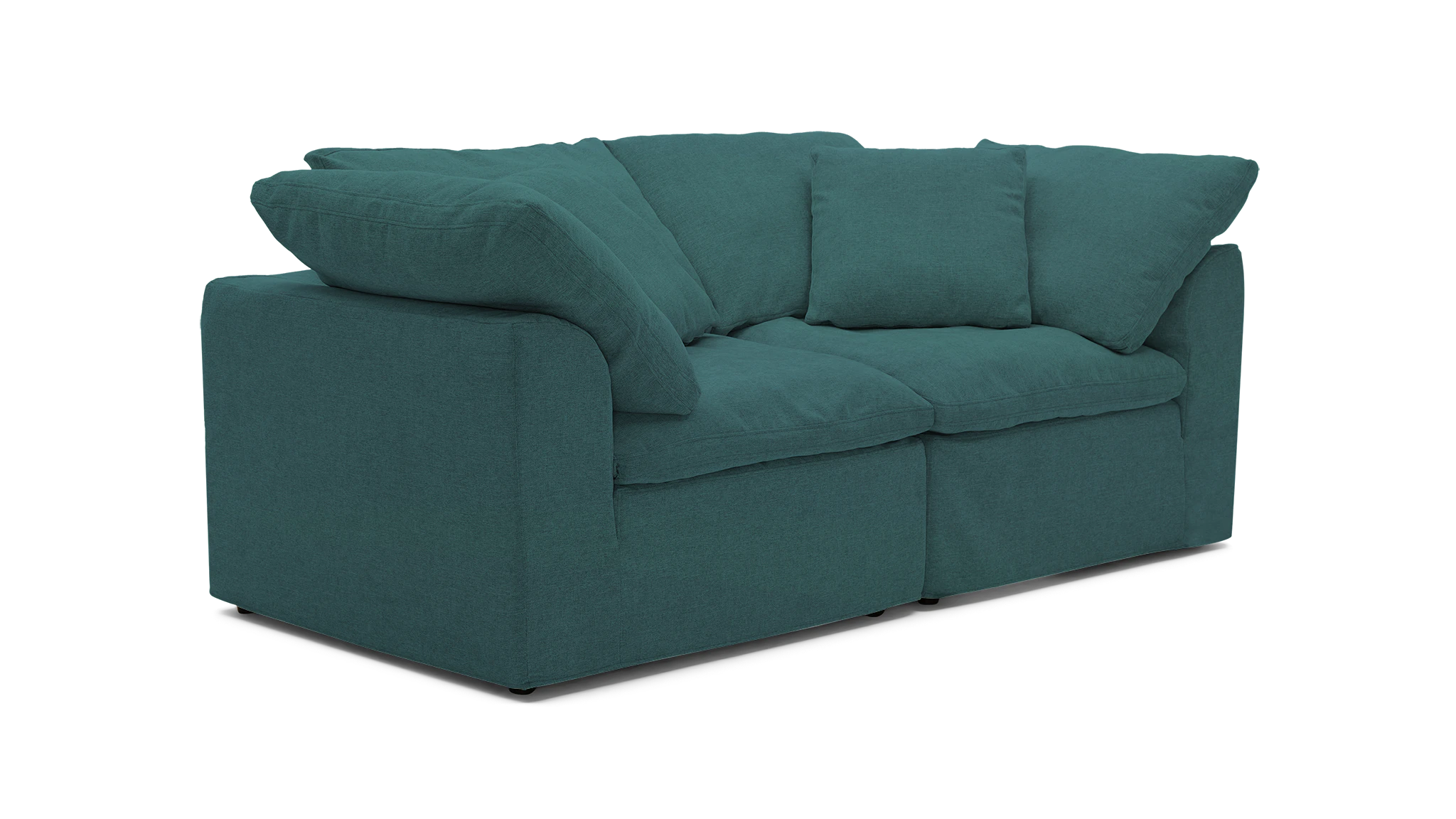 bryant slipcovered modular loveseat royale pantone tapestry