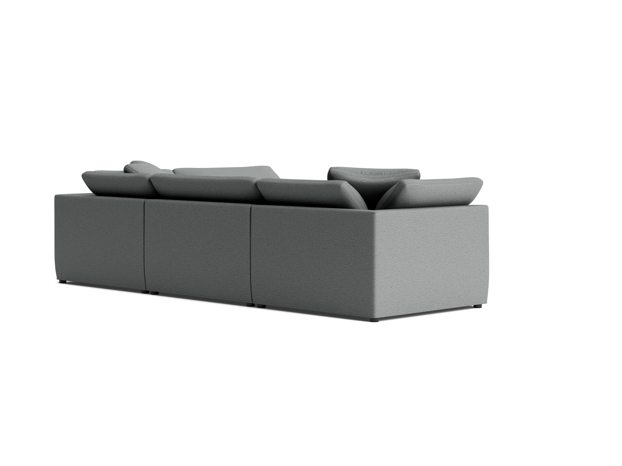 bryant slipcovered modular sectional essence ash