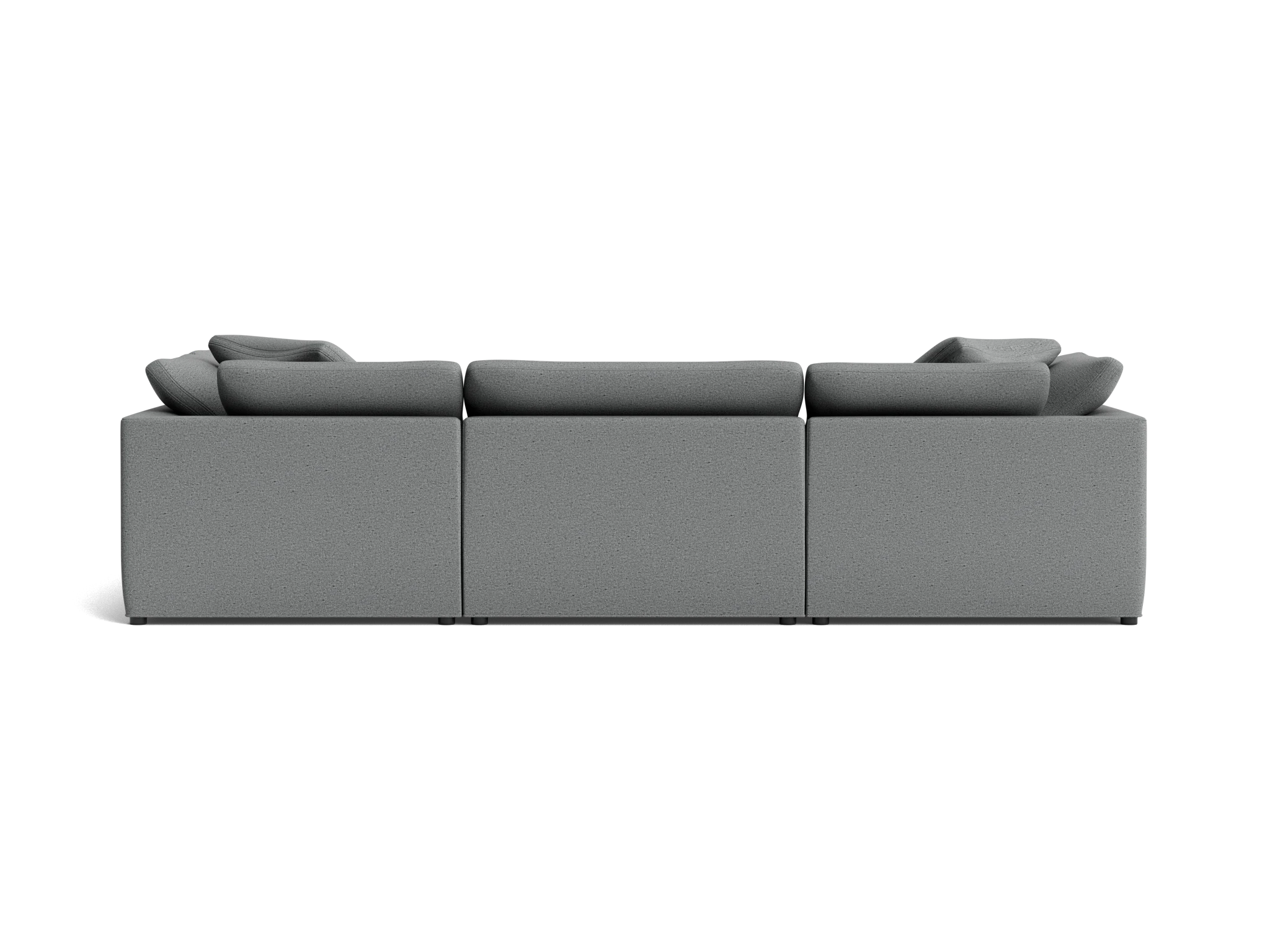 bryant slipcovered modular sectional essence ash