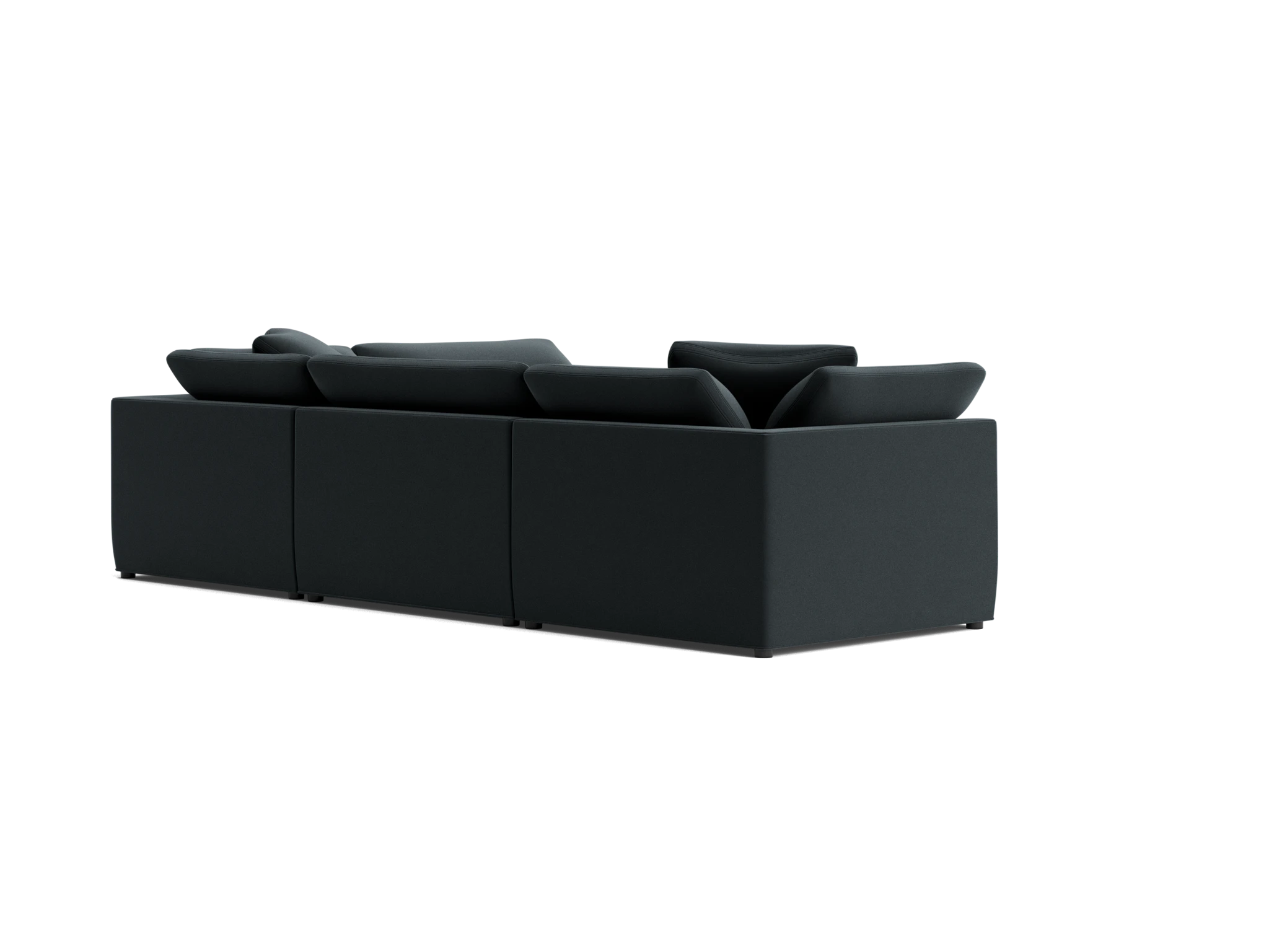 bryant slipcovered modular sectional royale gunmetal