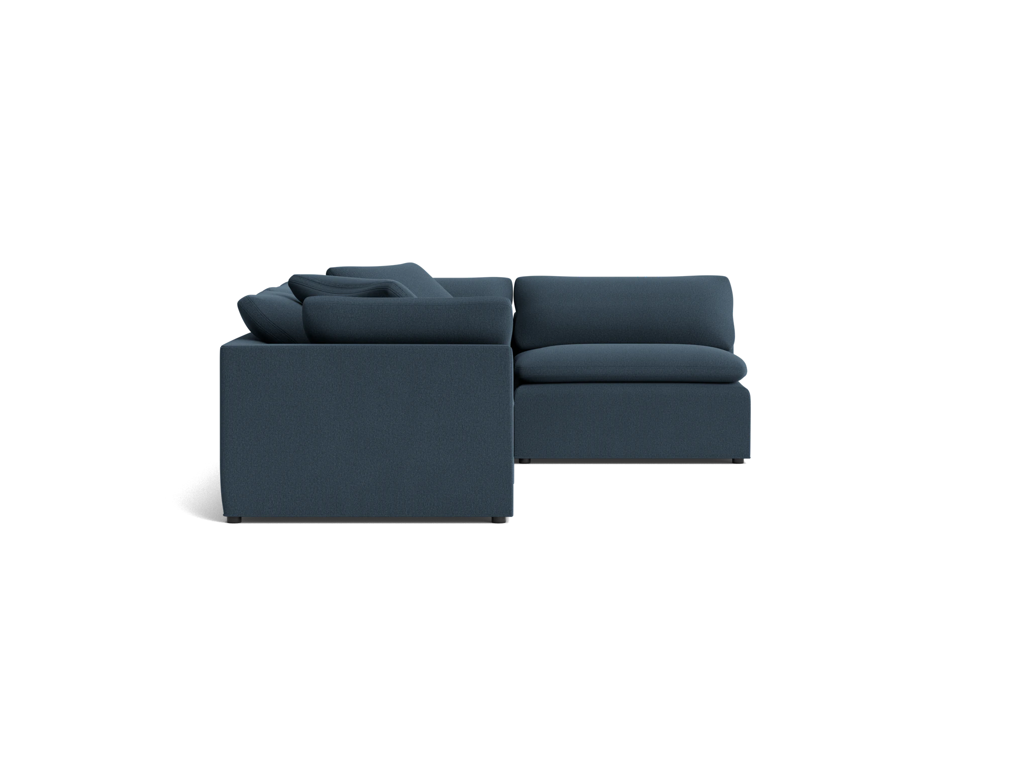 bryant slipcovered modular sectional faithful indigo