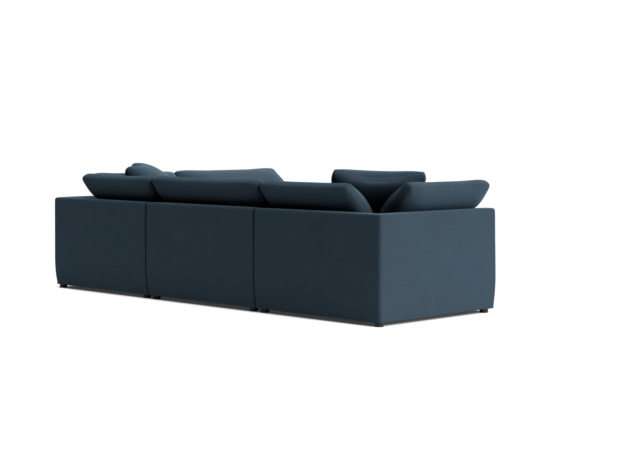 bryant slipcovered modular sectional faithful indigo