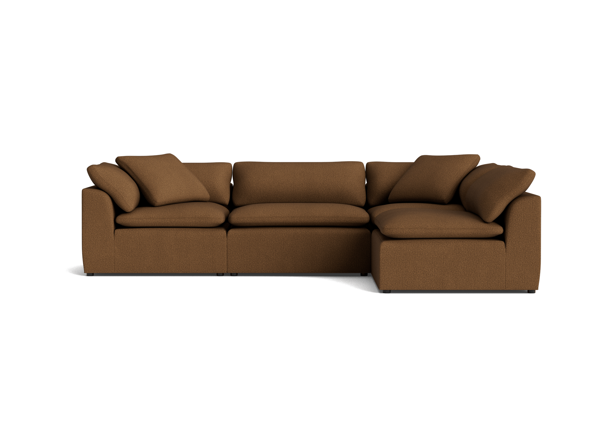 bryant slipcovered modular sectional faithful mocha