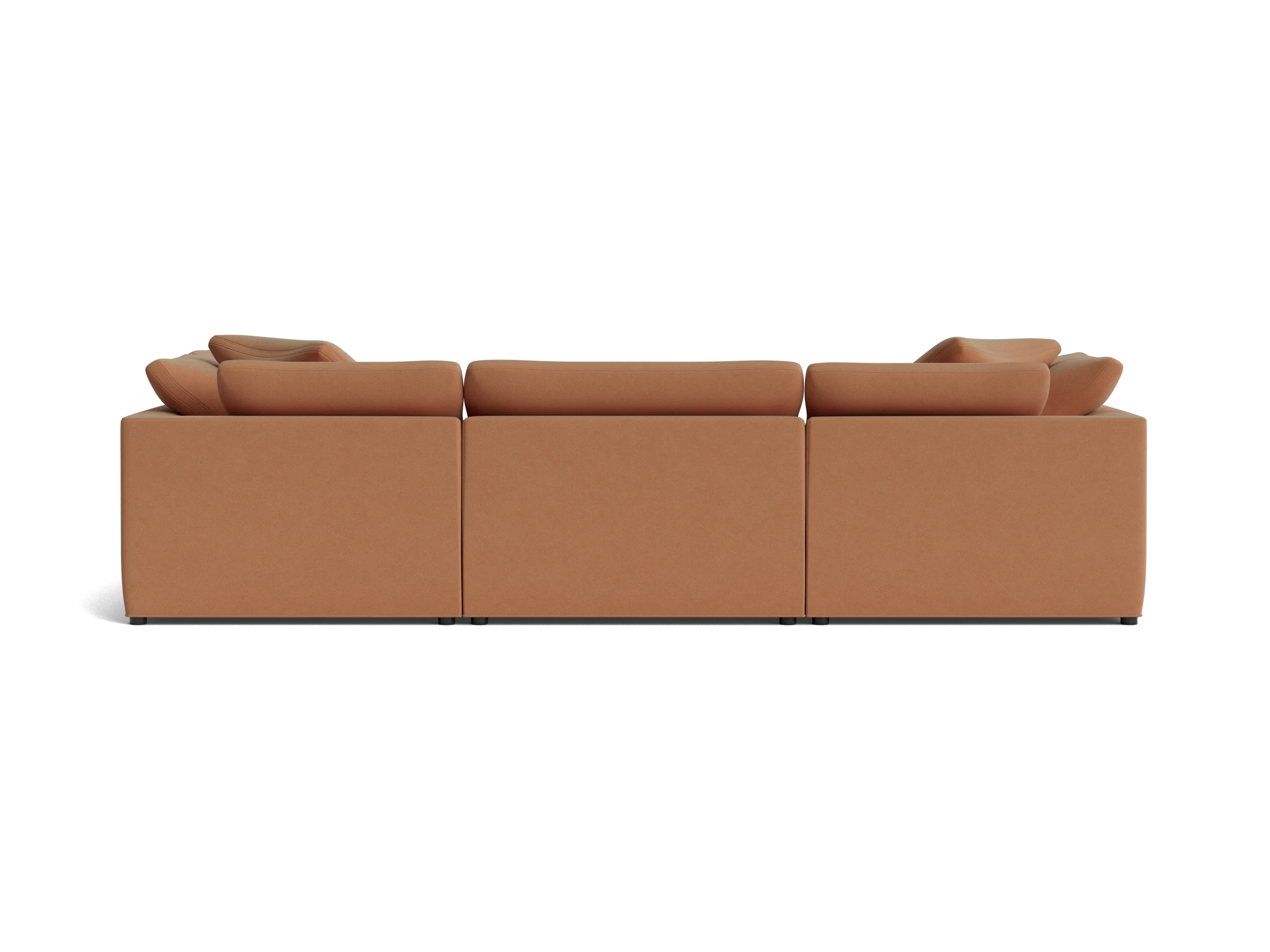 bryant slipcovered modular sectional royale pantone mocha mousse