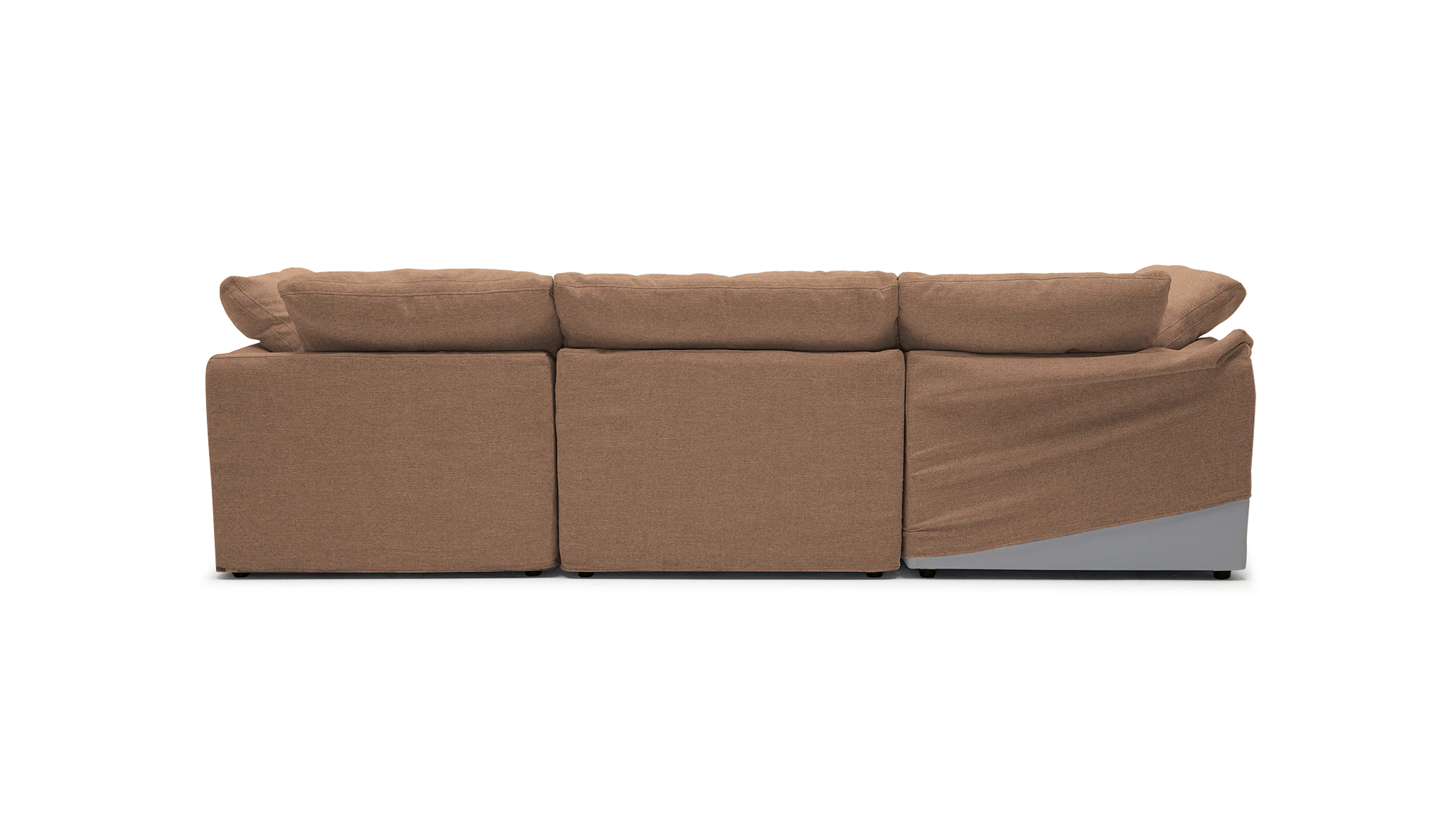 bryant slipcovered modular sectional royale blush