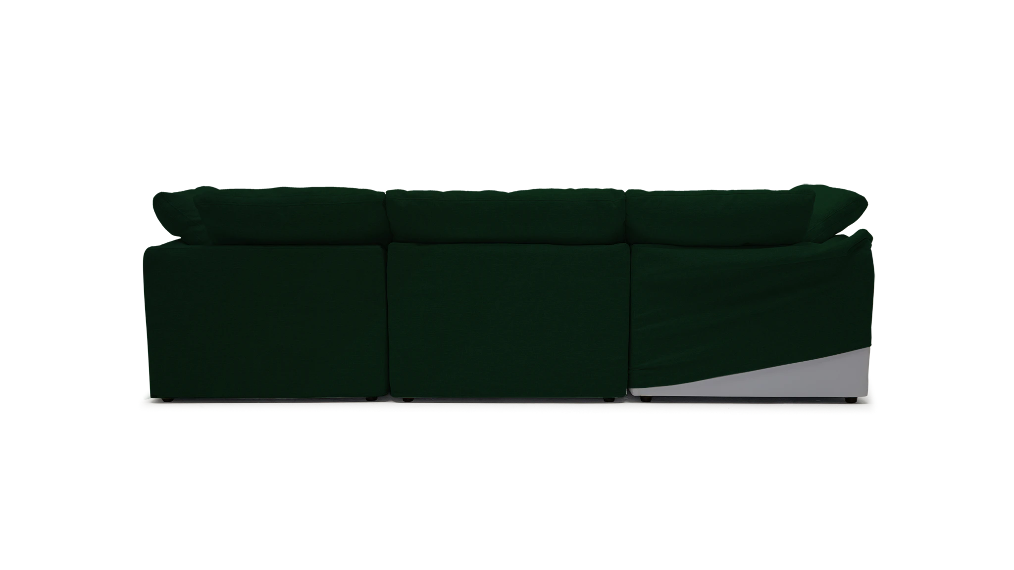 bryant slipcovered modular sectional royale evergreen