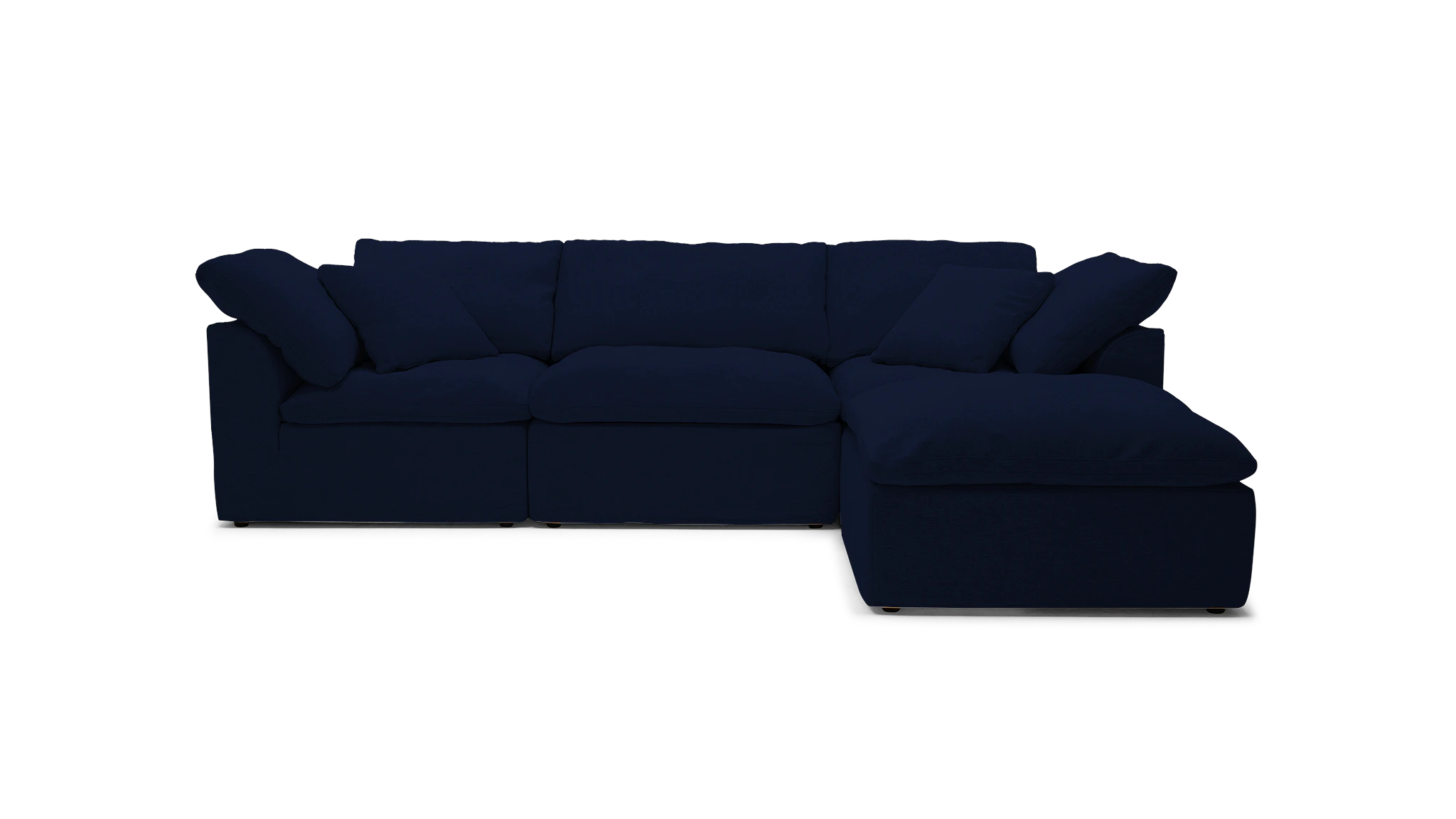 bryant slipcovered modular sectional royale cobalt