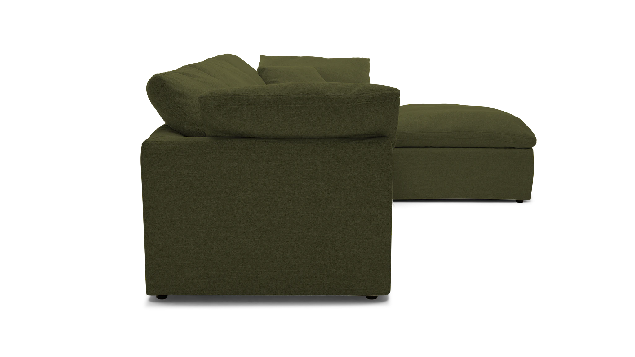 bryant slipcovered modular sectional faithful olive