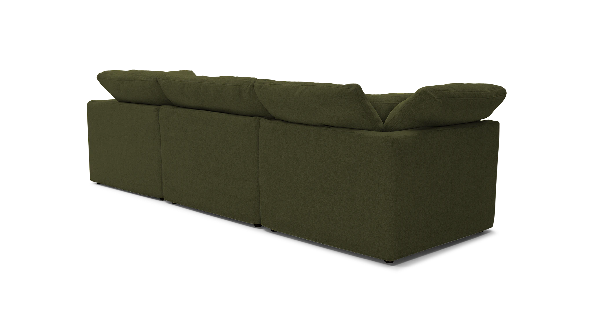 bryant slipcovered modular sectional faithful olive