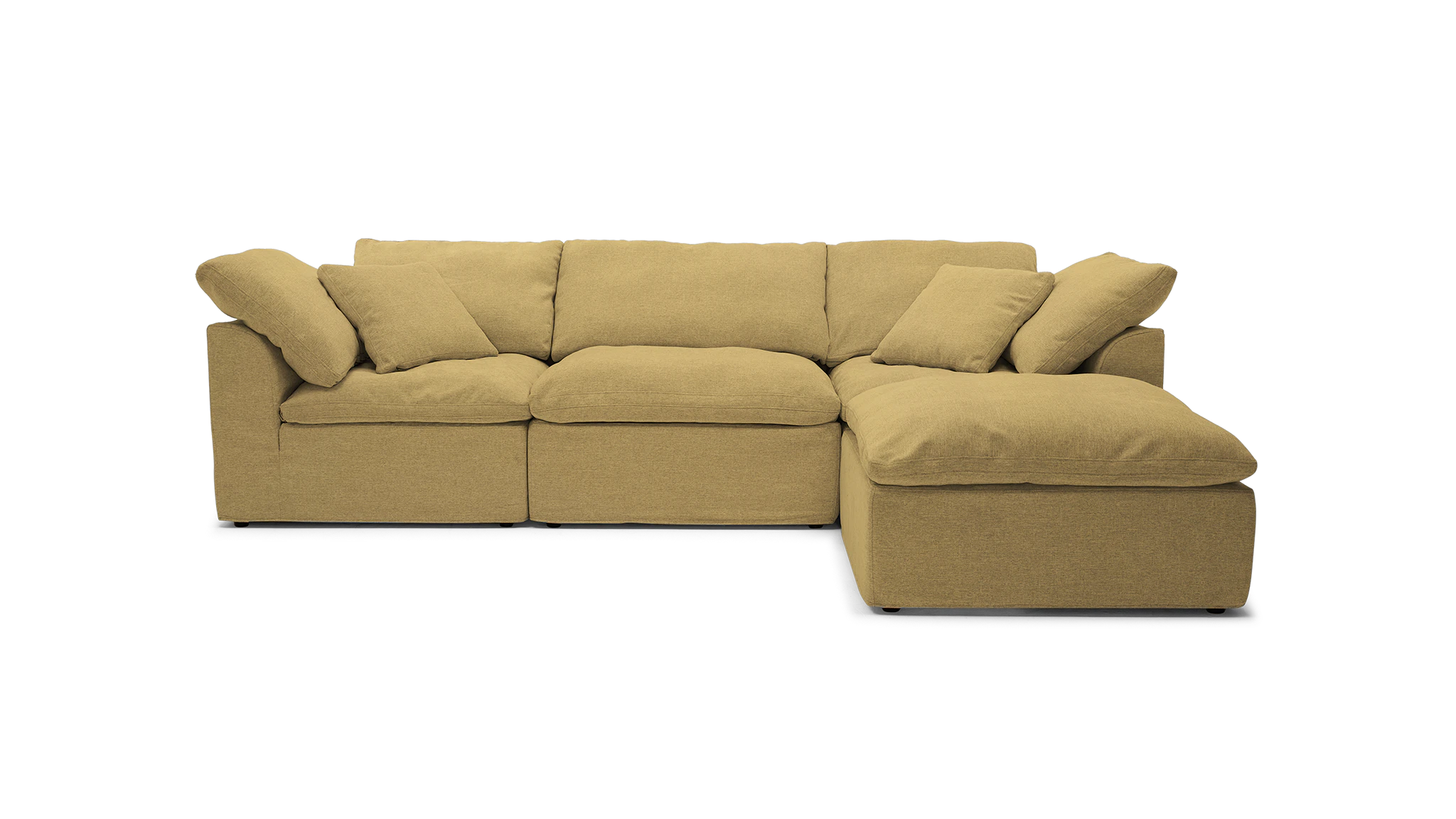 bryant slipcovered modular sectional faithful sand