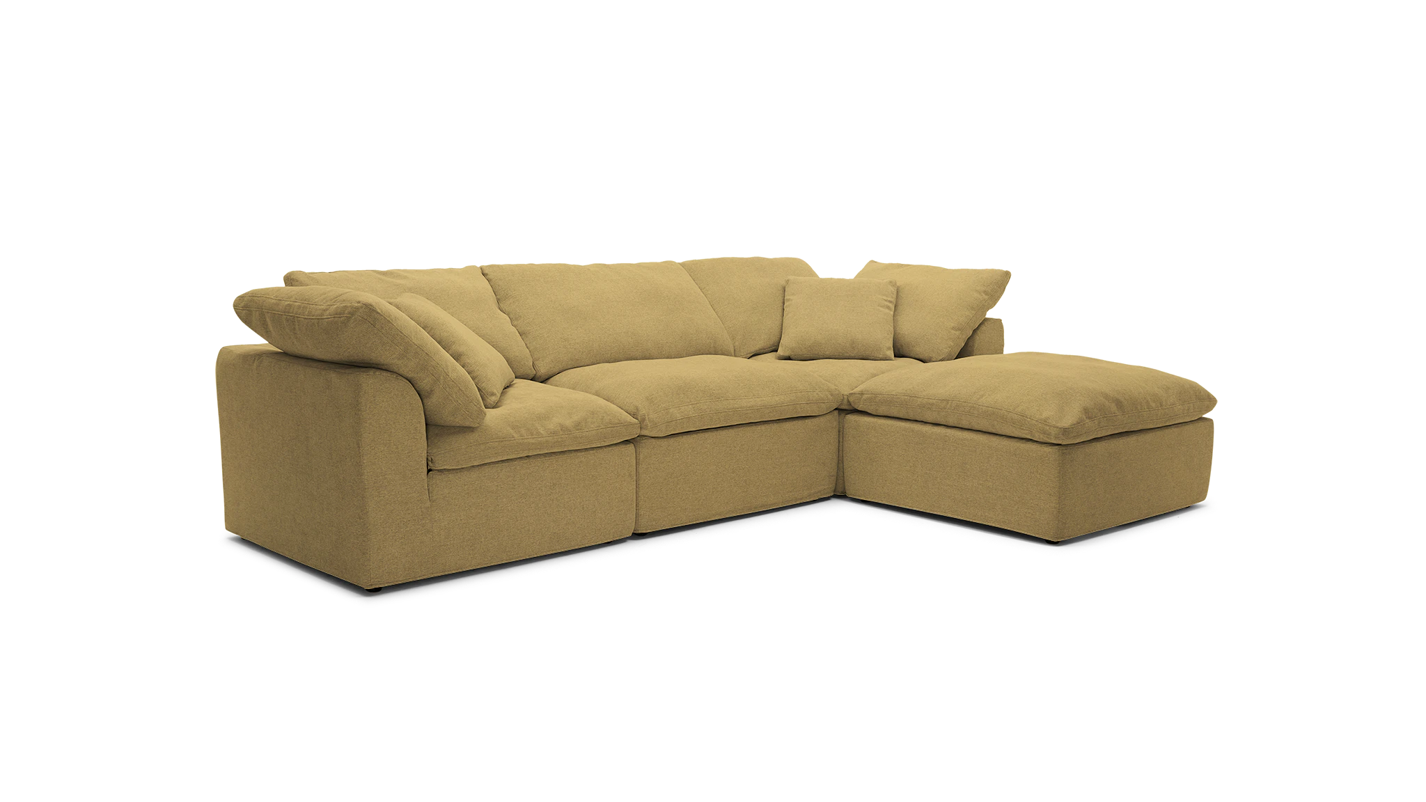 bryant slipcovered modular sectional faithful sand