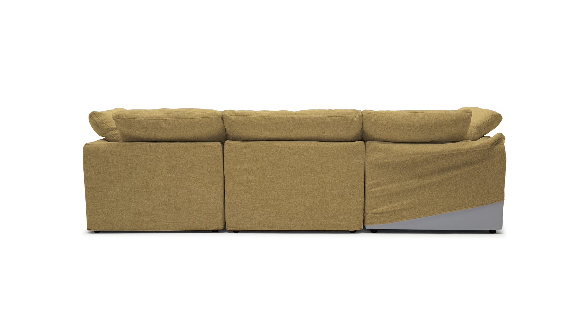 bryant slipcovered modular sectional faithful sand
