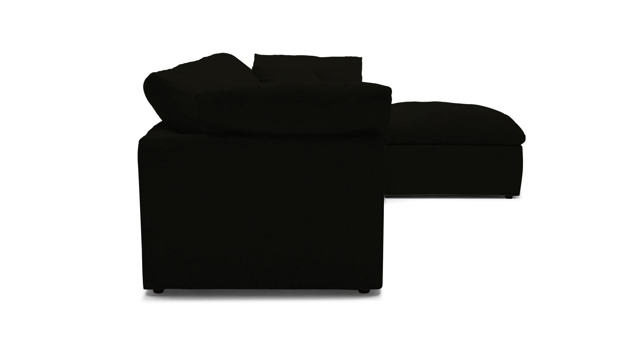 bryant slipcovered modular sectional milo onyx