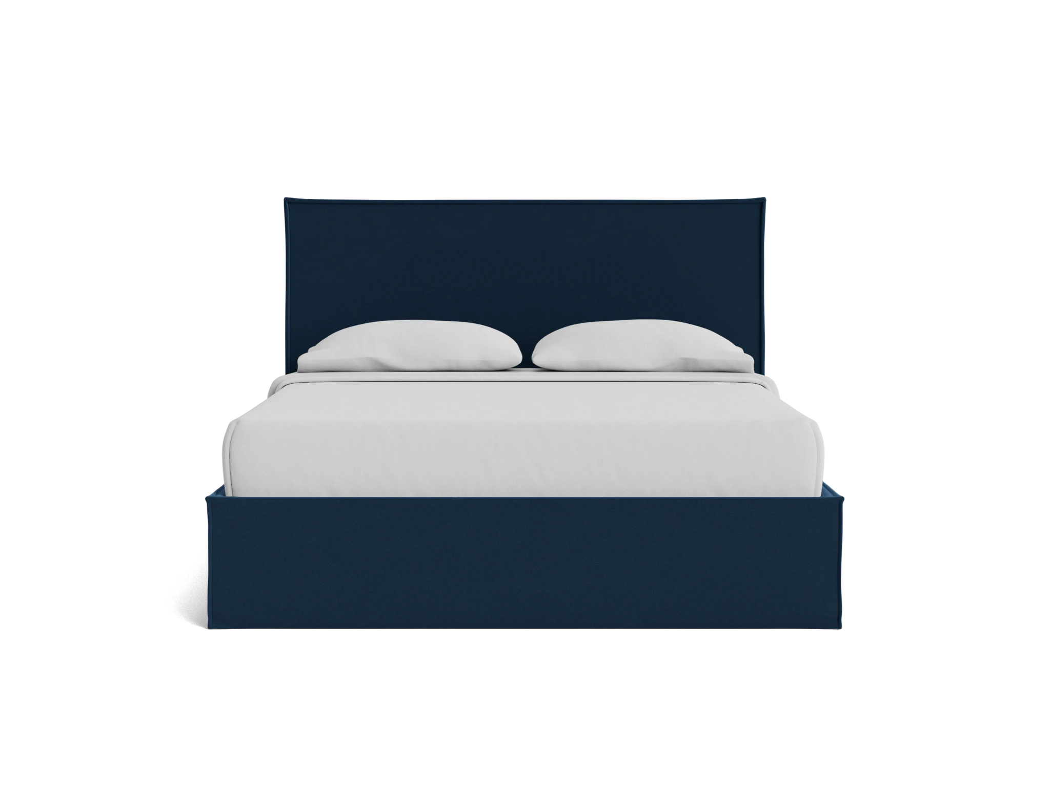 evette slipcovered bed royale cobalt