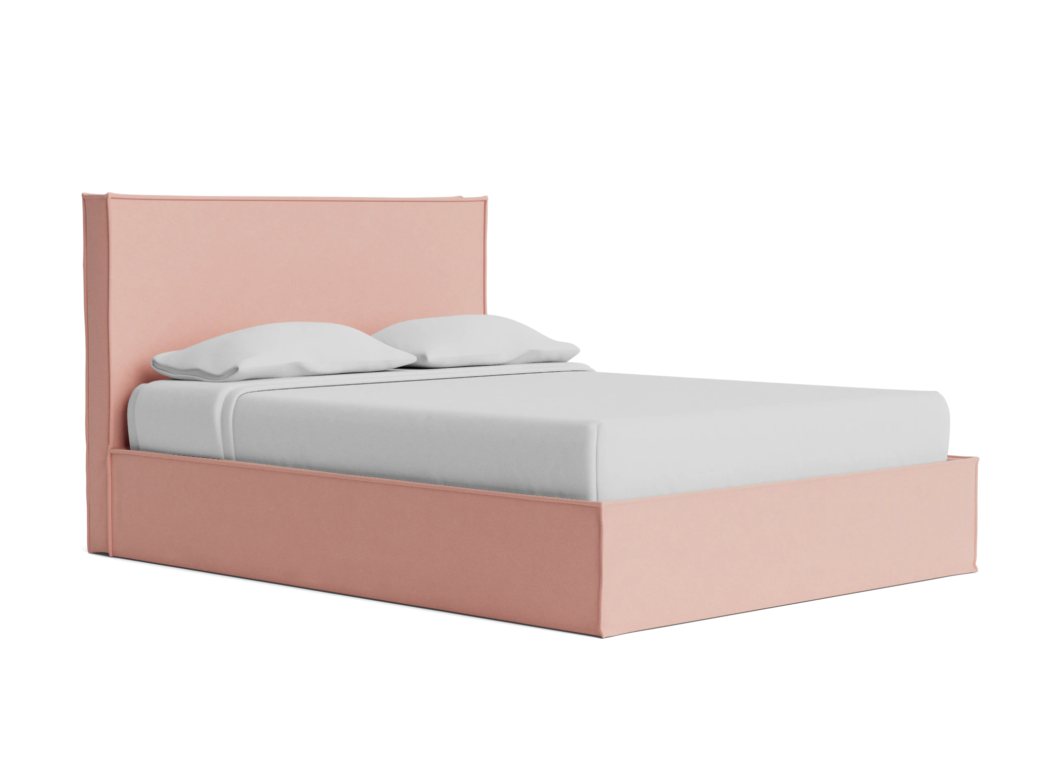 evette bed slipcover royale blush