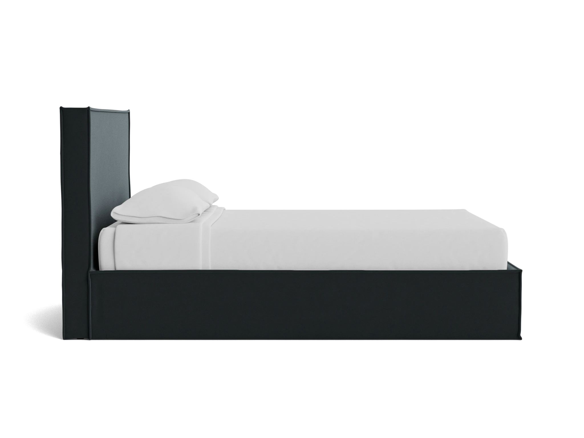evette bed slipcover royale gunmetal