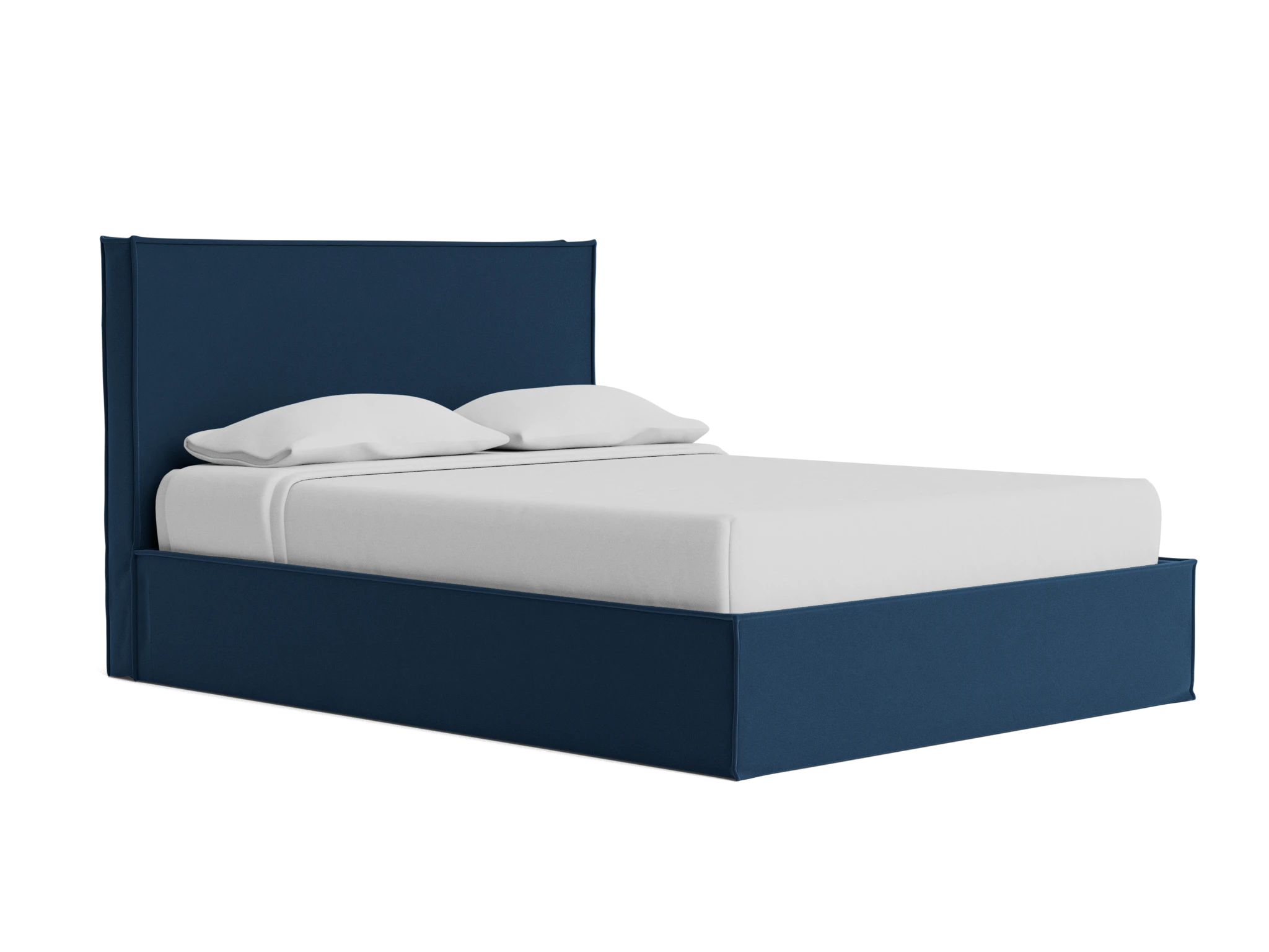 evette bed slipcover royale cobalt