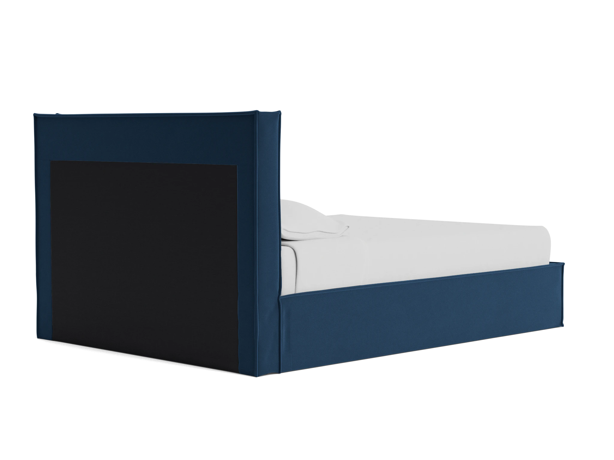 evette bed slipcover royale cobalt