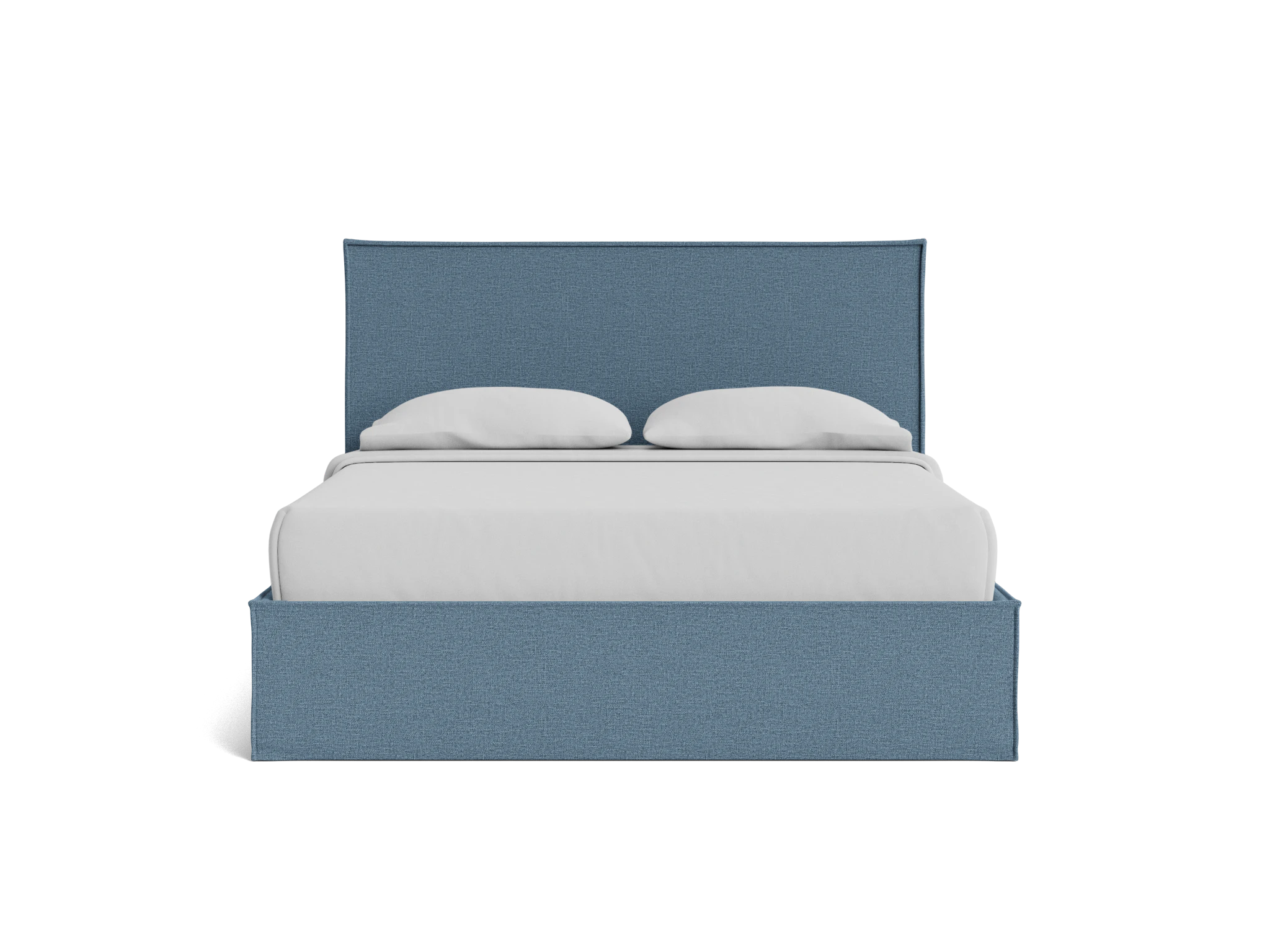 evette bed slipcover milo french blue