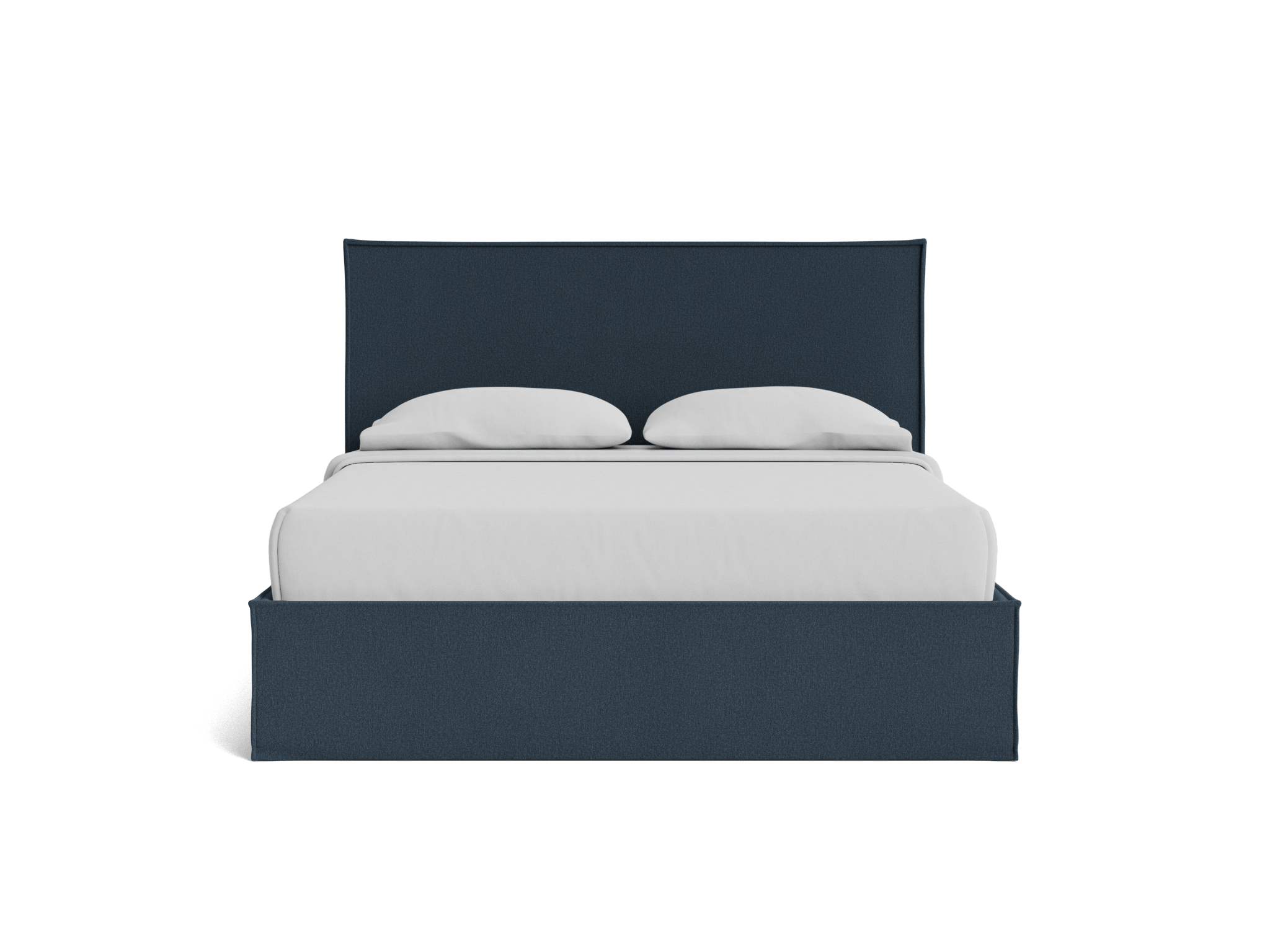 evette bed slipcover faithful indigo