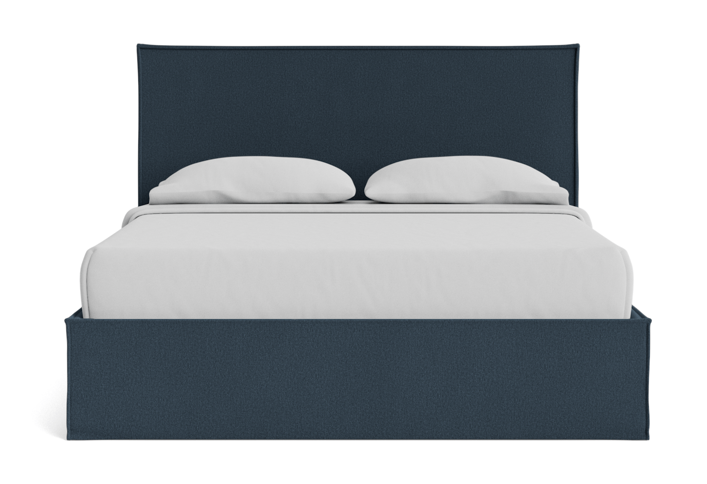 evette bed slipcover faithful indigo