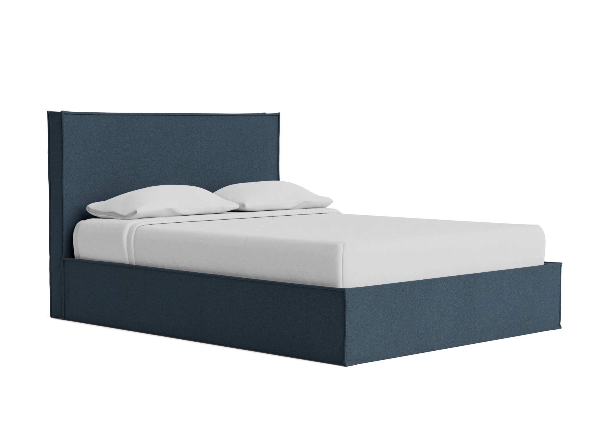 evette bed slipcover faithful indigo