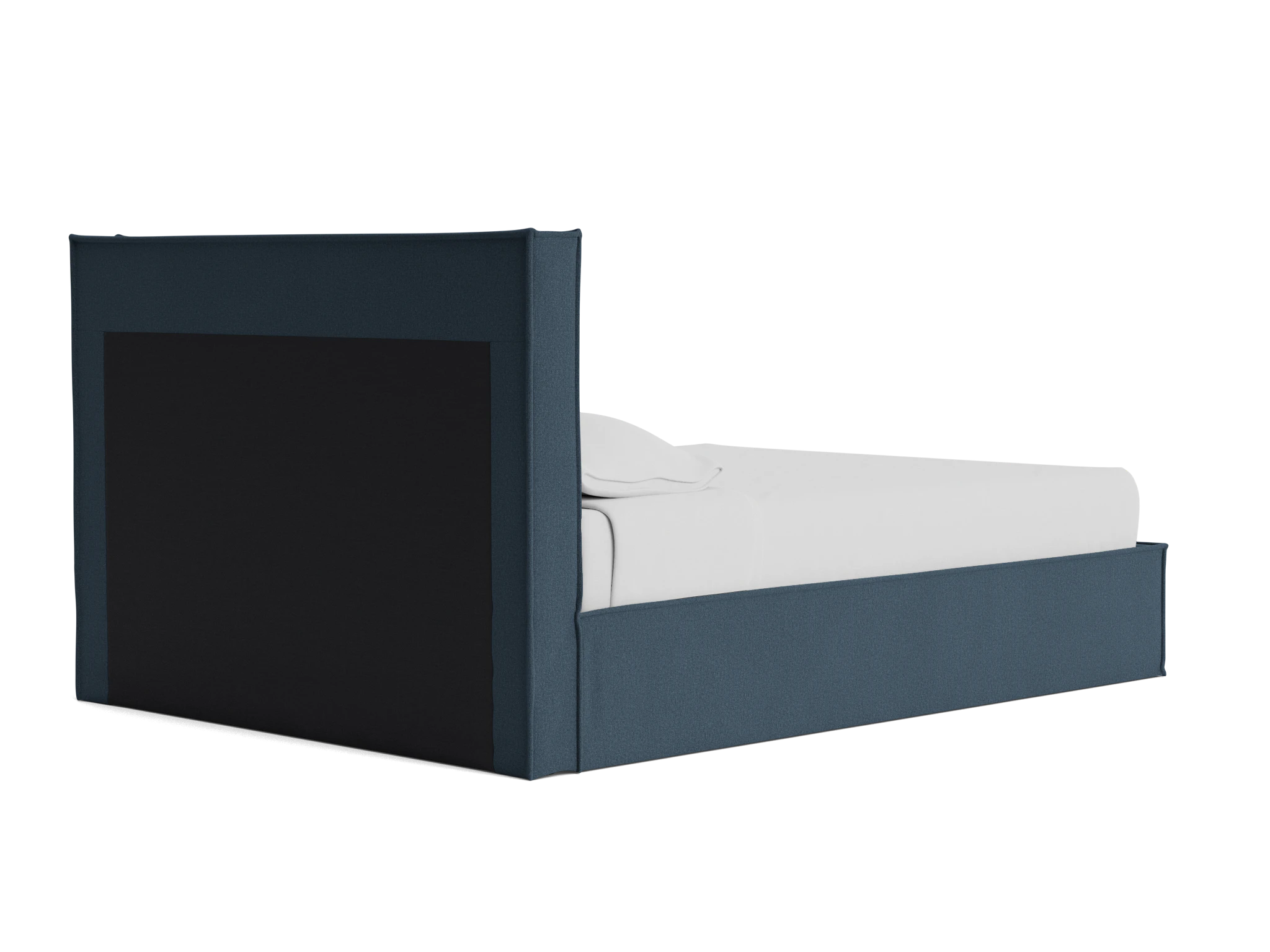 evette bed slipcover faithful indigo