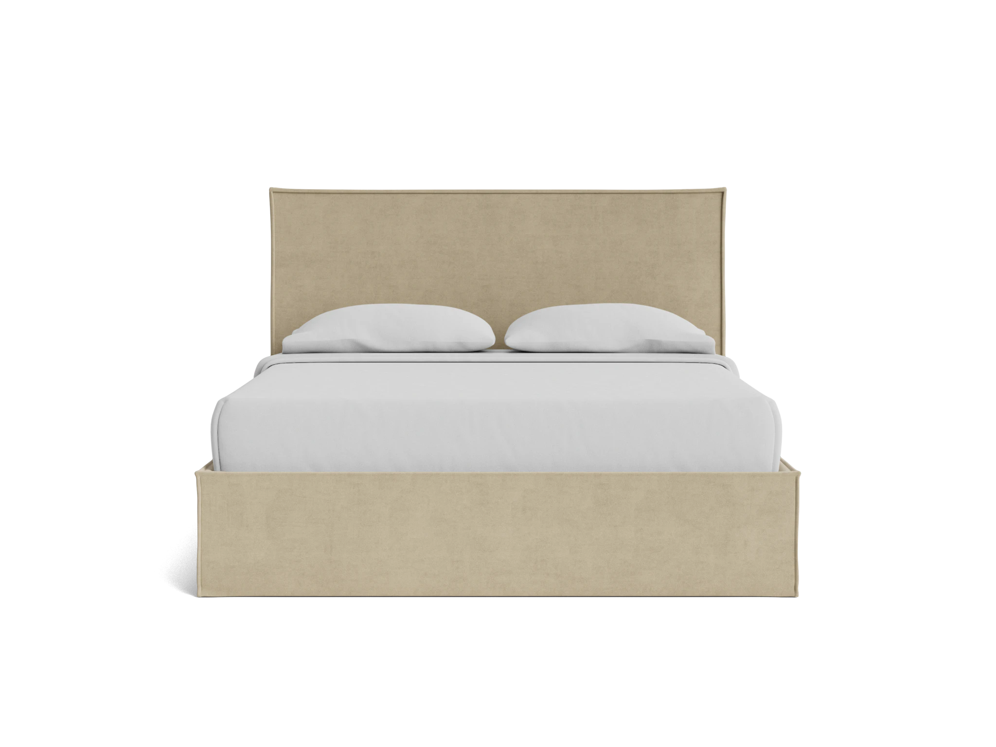 evette bed slipcover royale sand