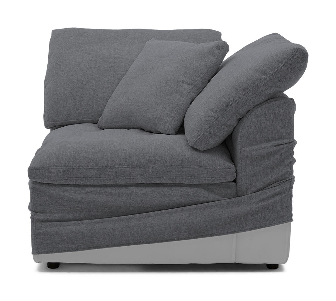 bryant corner chair slipcover essence ash