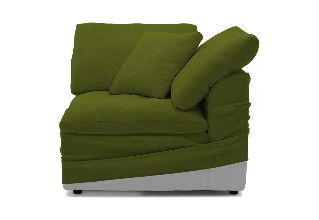 bryant corner chair slipcover royale apple