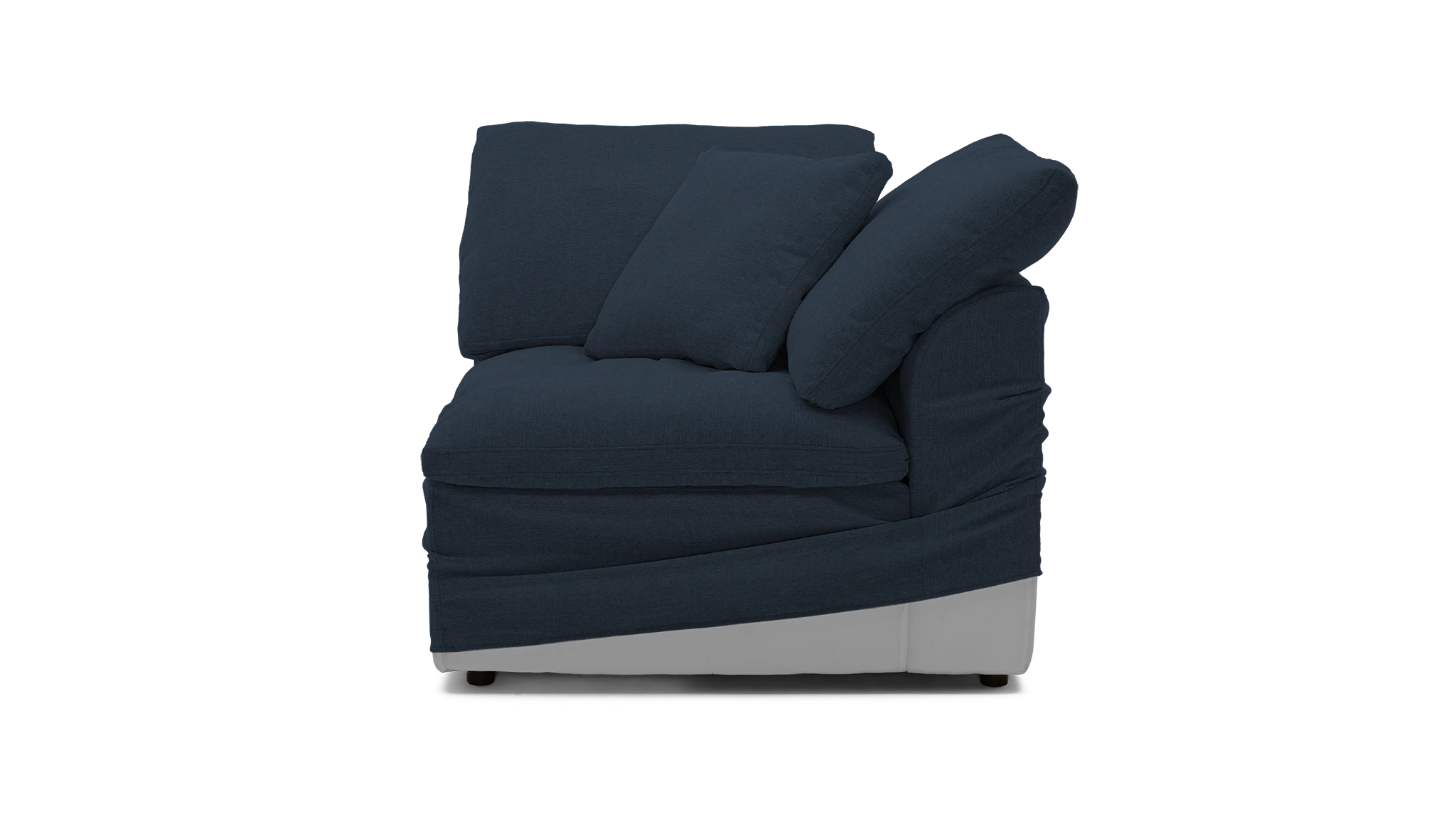 bryant corner chair slipcover faithful indigo