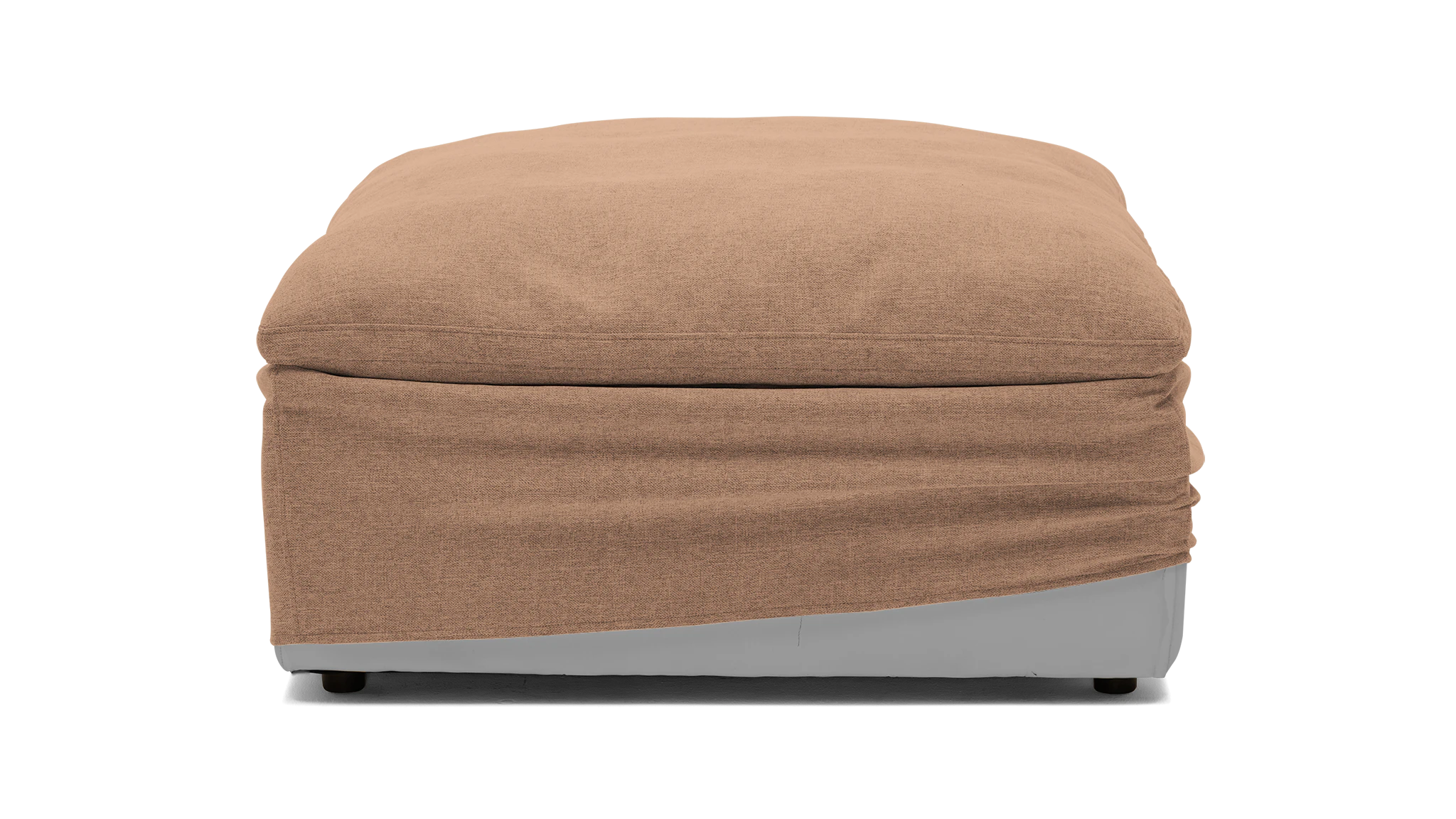 bryant ottoman slipcover royale blush
