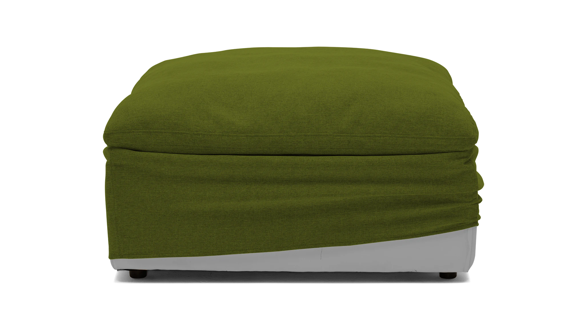 bryant ottoman slipcover royale apple