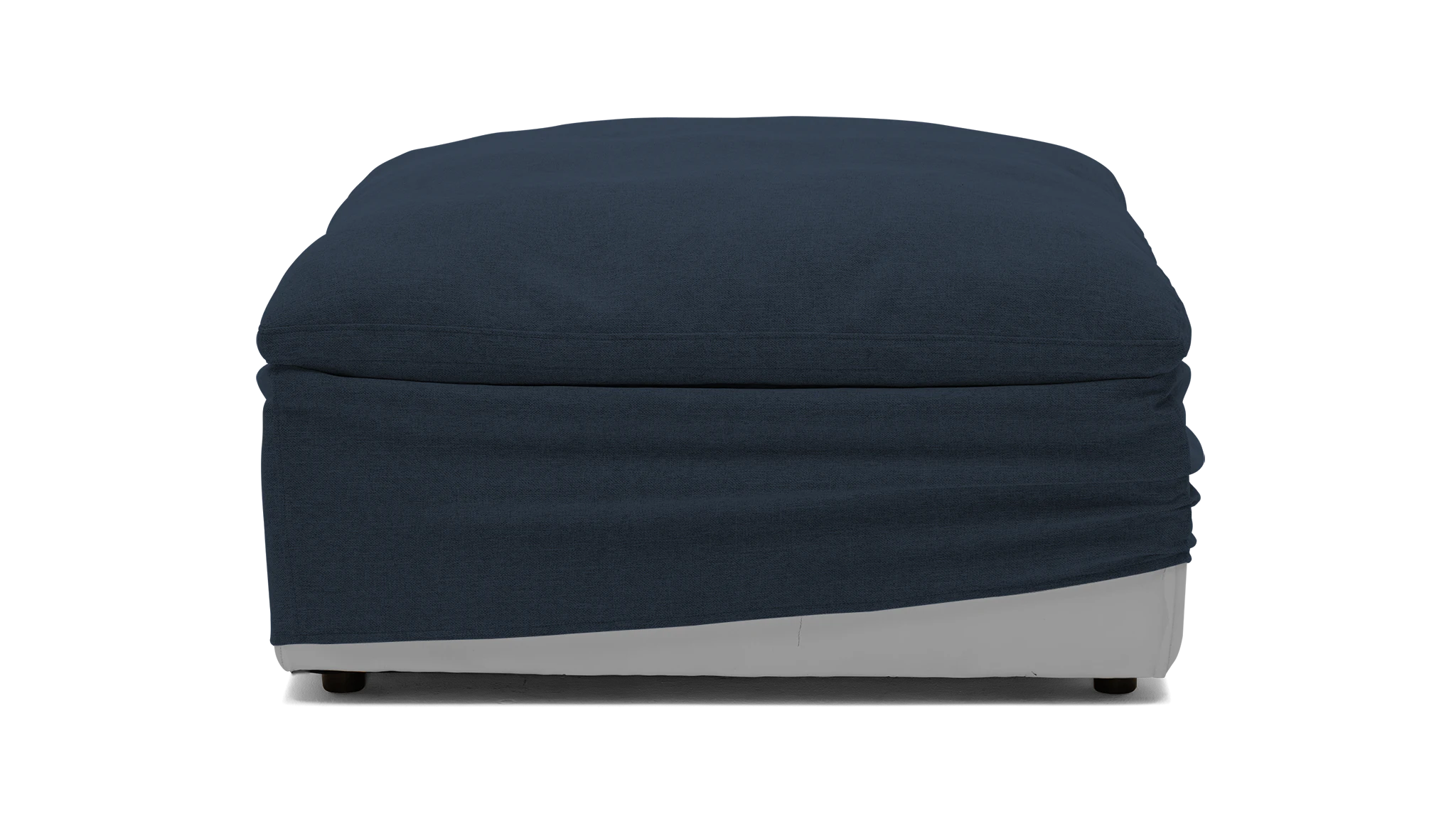 bryant ottoman slipcover faithful indigo