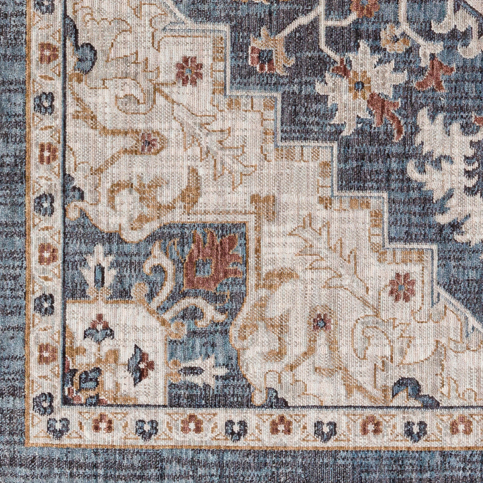slate blue lola rug